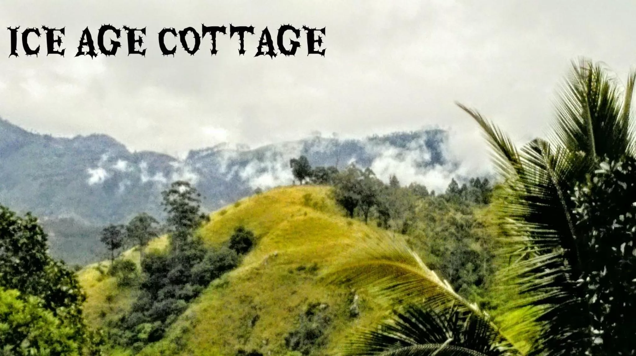 Mountain view in Ice Age Cottage