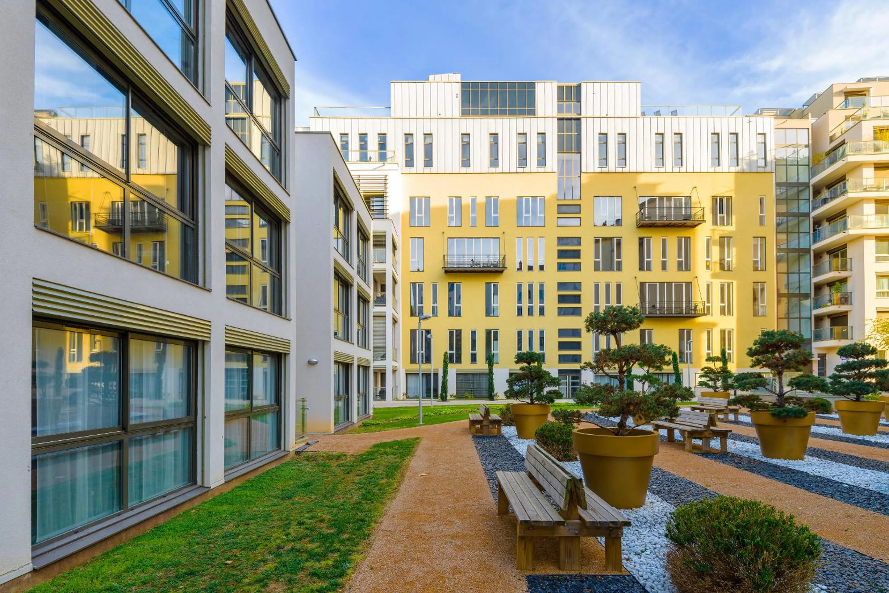 Property building in Lagrange Aparthotel Lyon Lumière