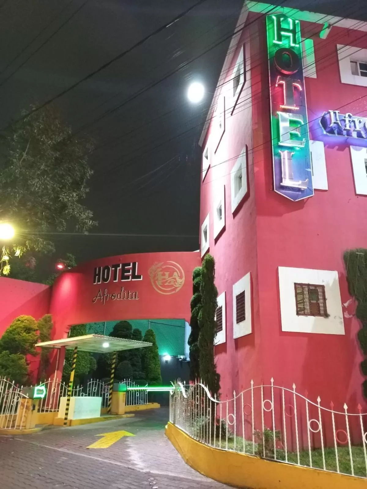 Property building in Hotel Afrodita