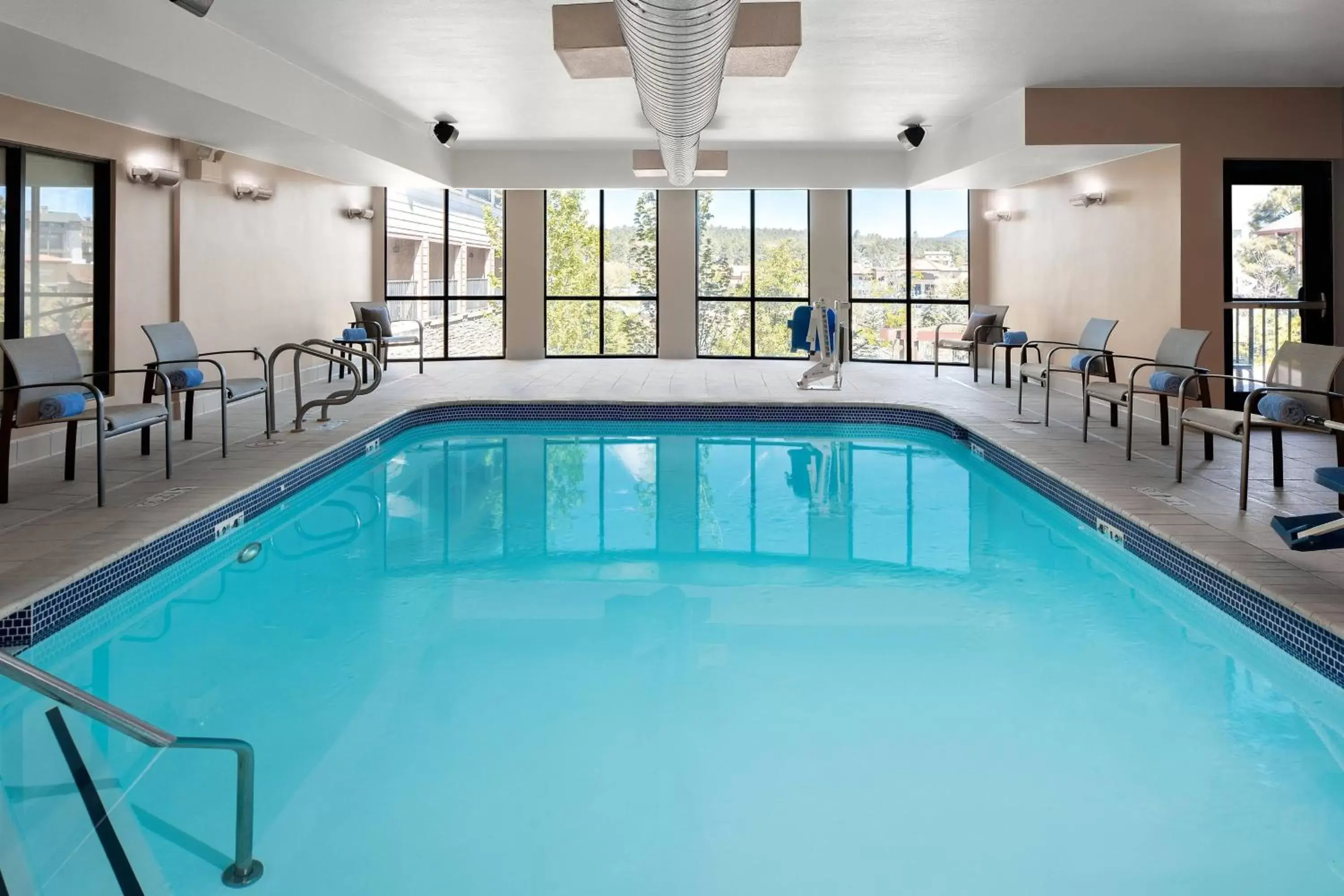 Swimming Pool in Courtyard Flagstaff