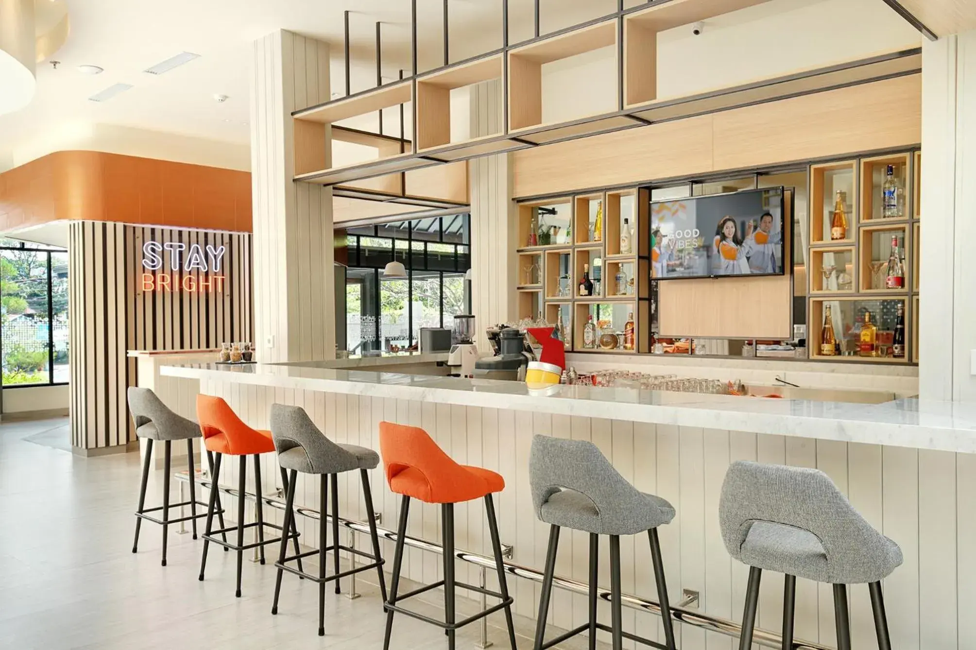 Lounge or bar in HARRIS Hotel Kuta Tuban Bali Lounge or bar in HARRIS Hotel Kuta Tuban Bali