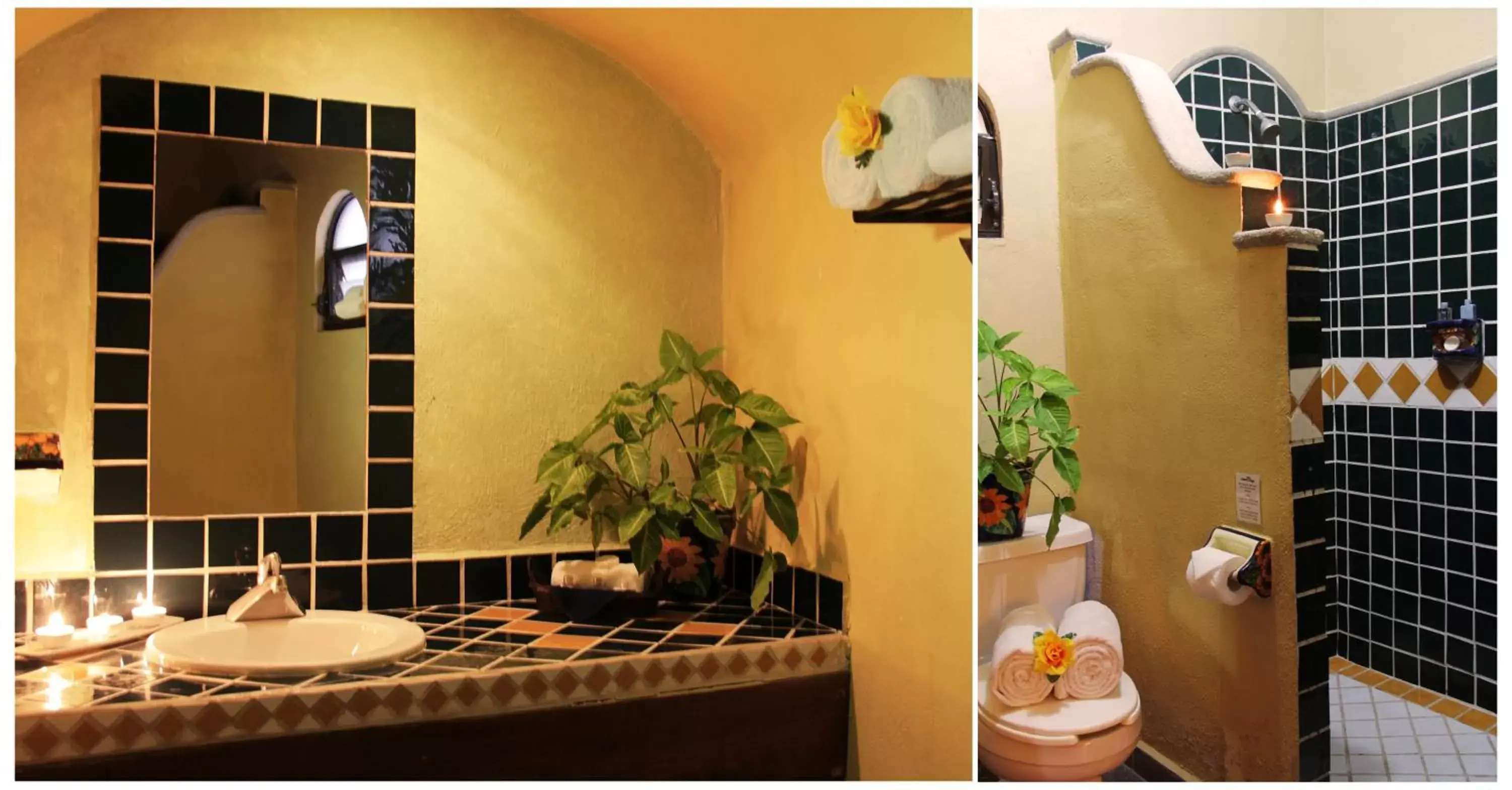 Bathroom in Hacienda Del Caribe Hotel