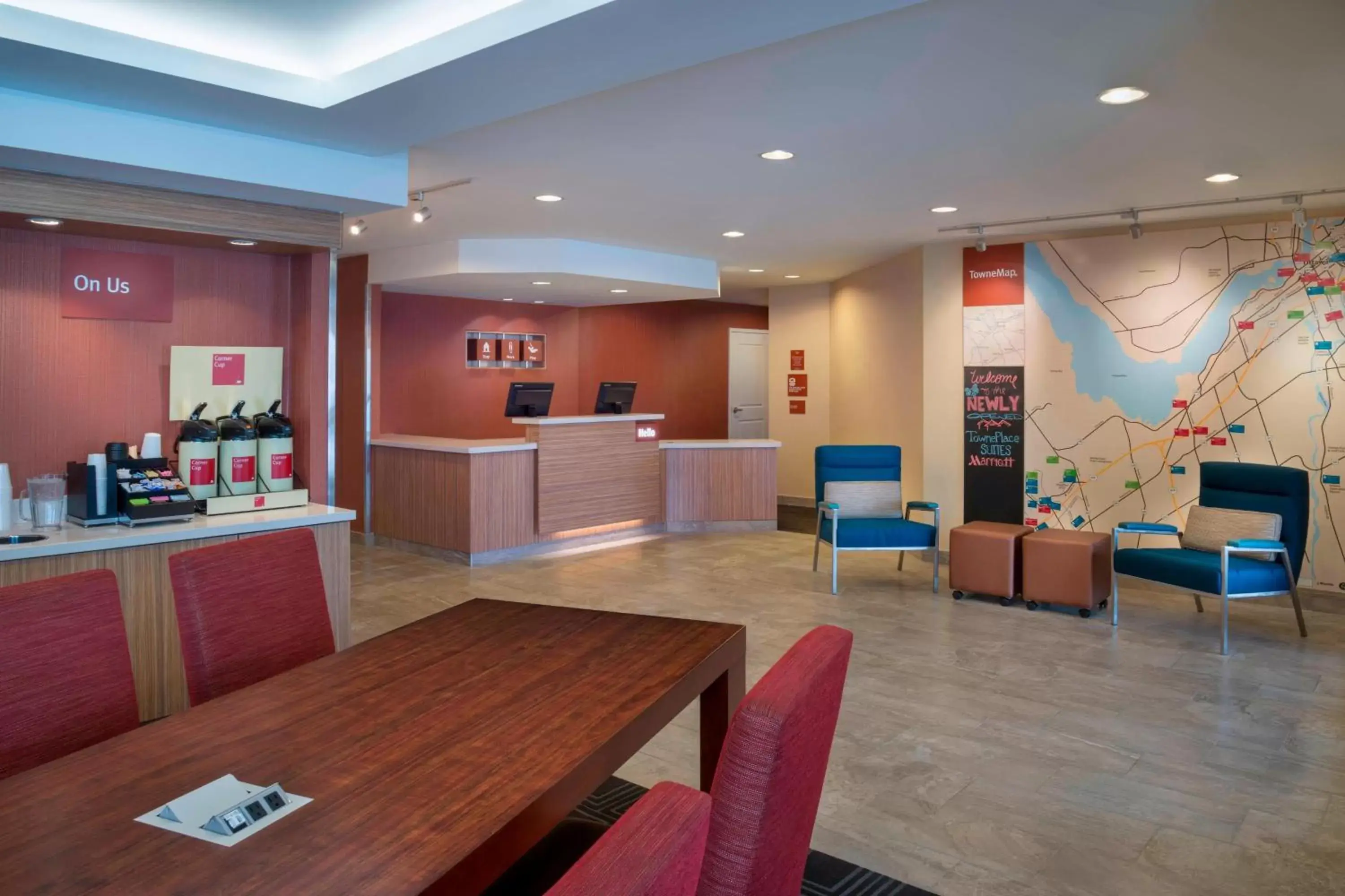 Lobby or reception in TownePlace Suites by Marriott Ottawa Kanata