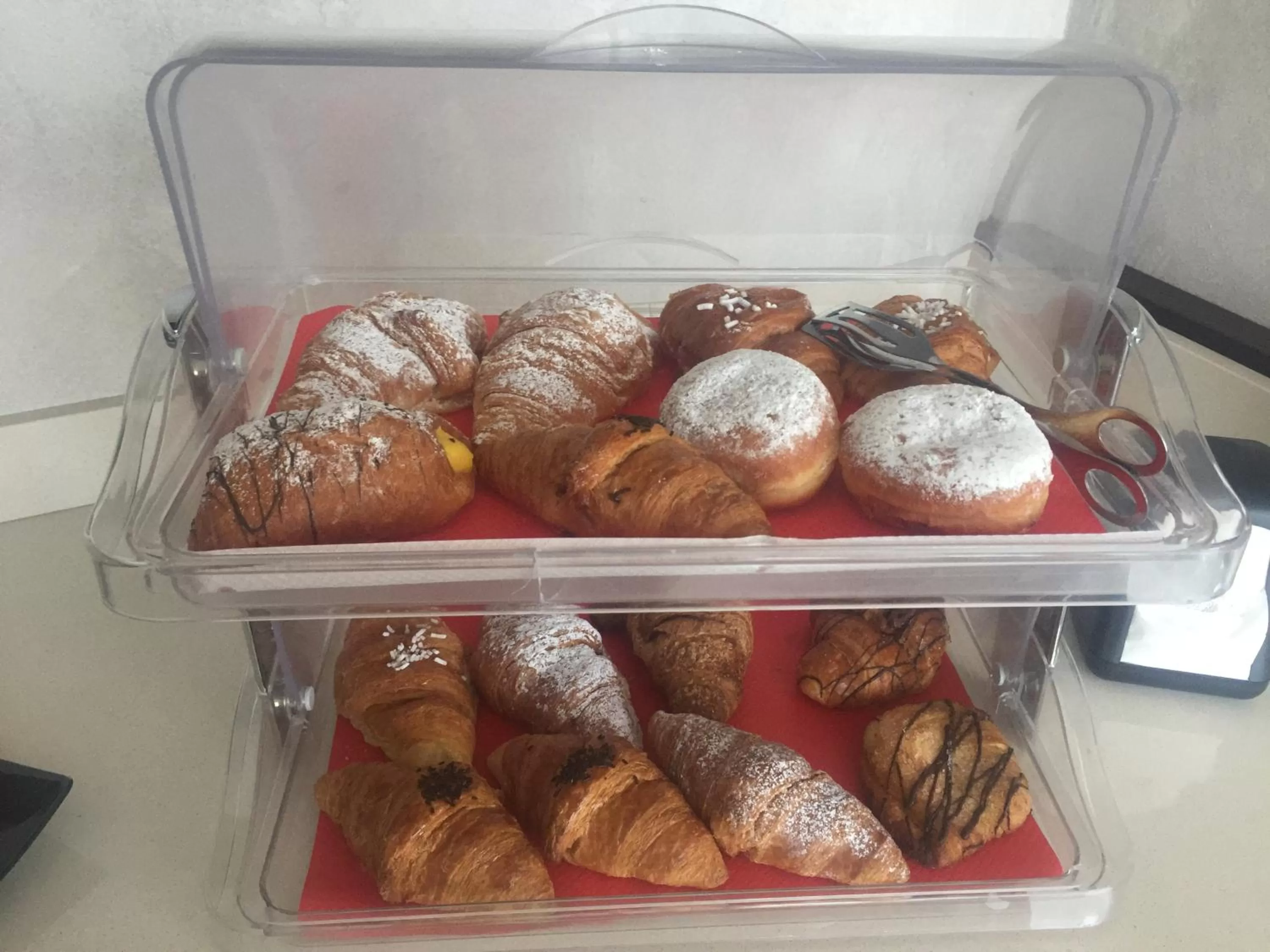 Italian breakfast in Hotel Motel Galaxy Reggio Emilia