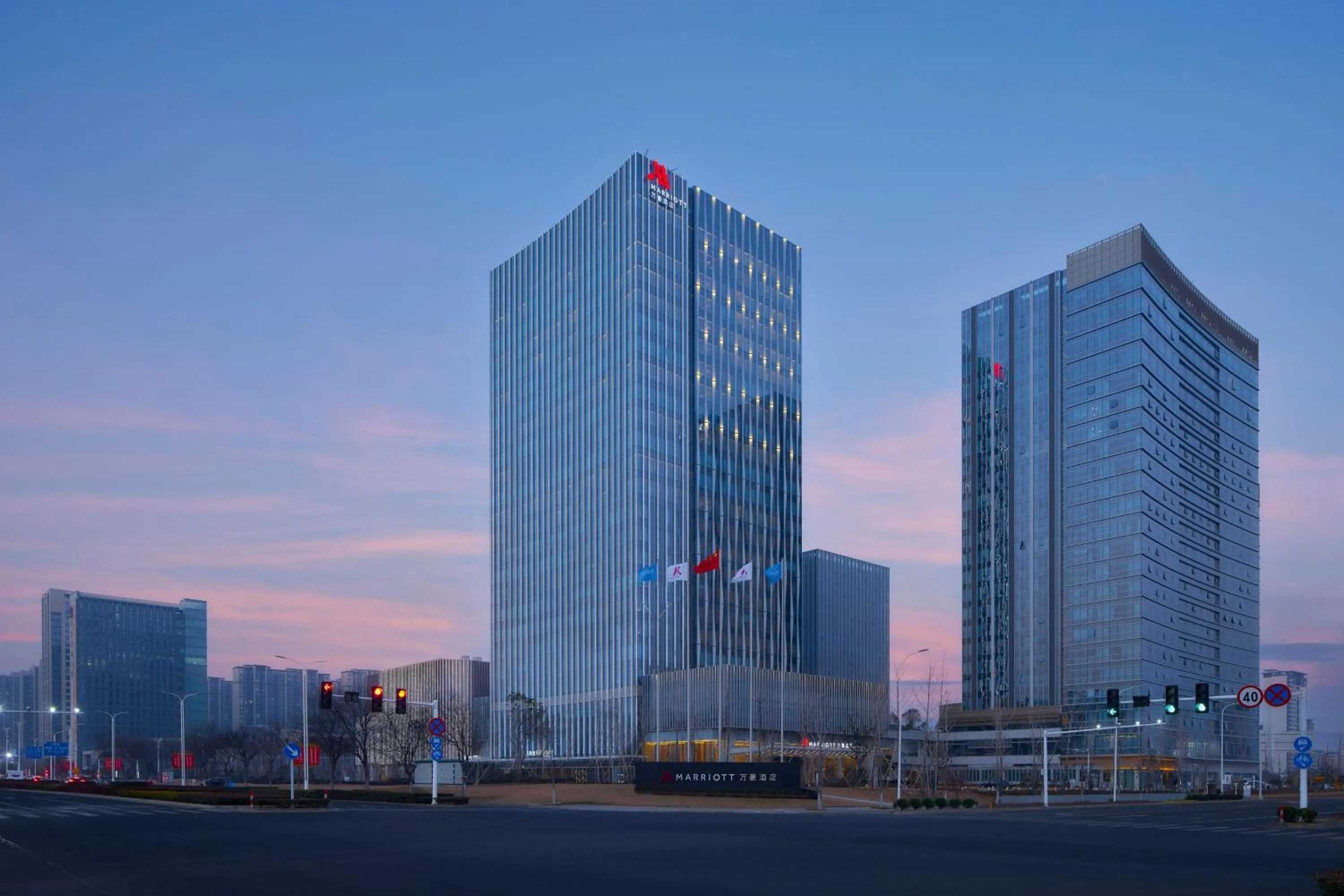 Property building in Changzhou Marriott Hotel Jintan