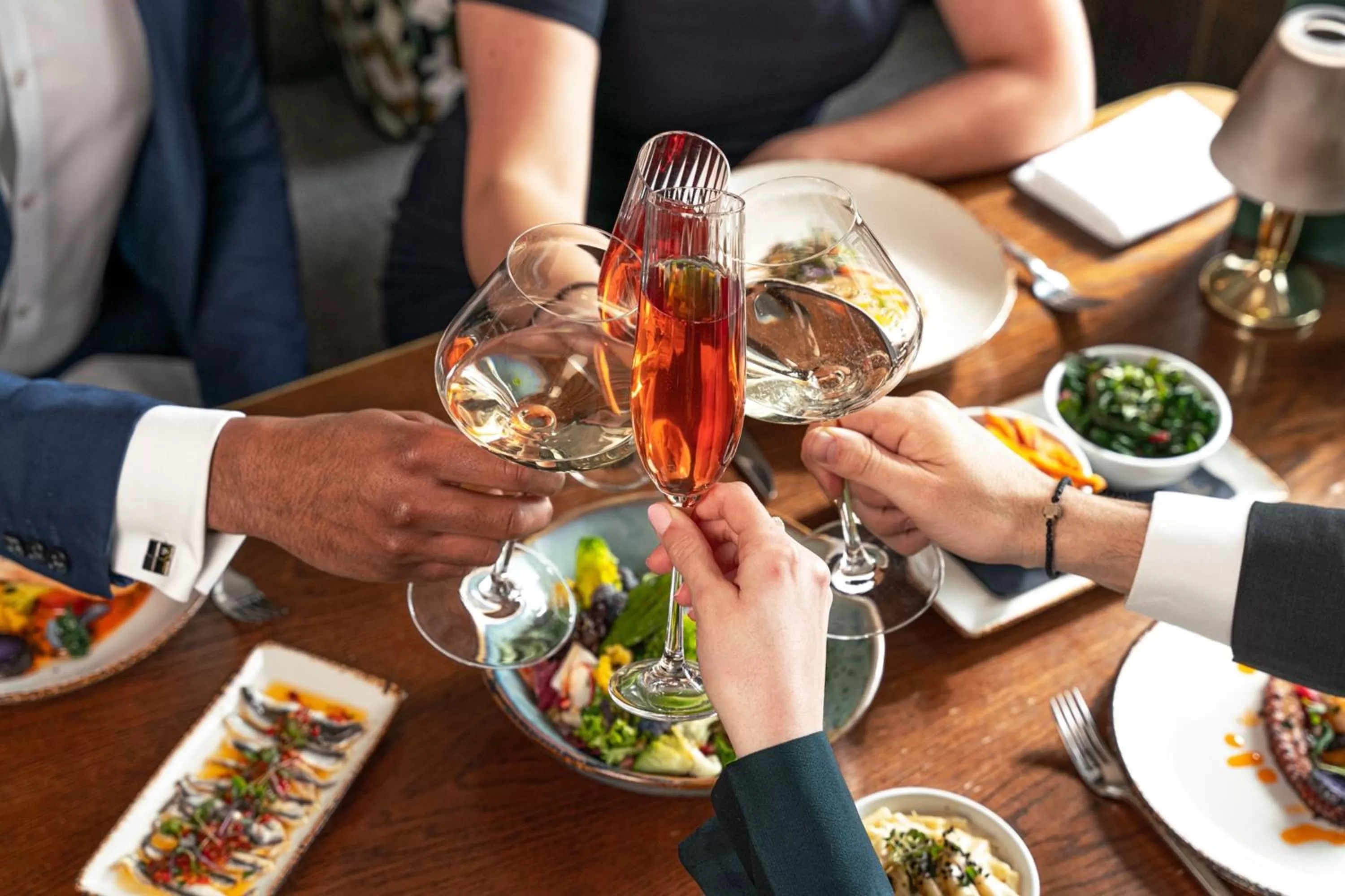 Restaurant/places to eat in London Marriott Hotel Park Lane