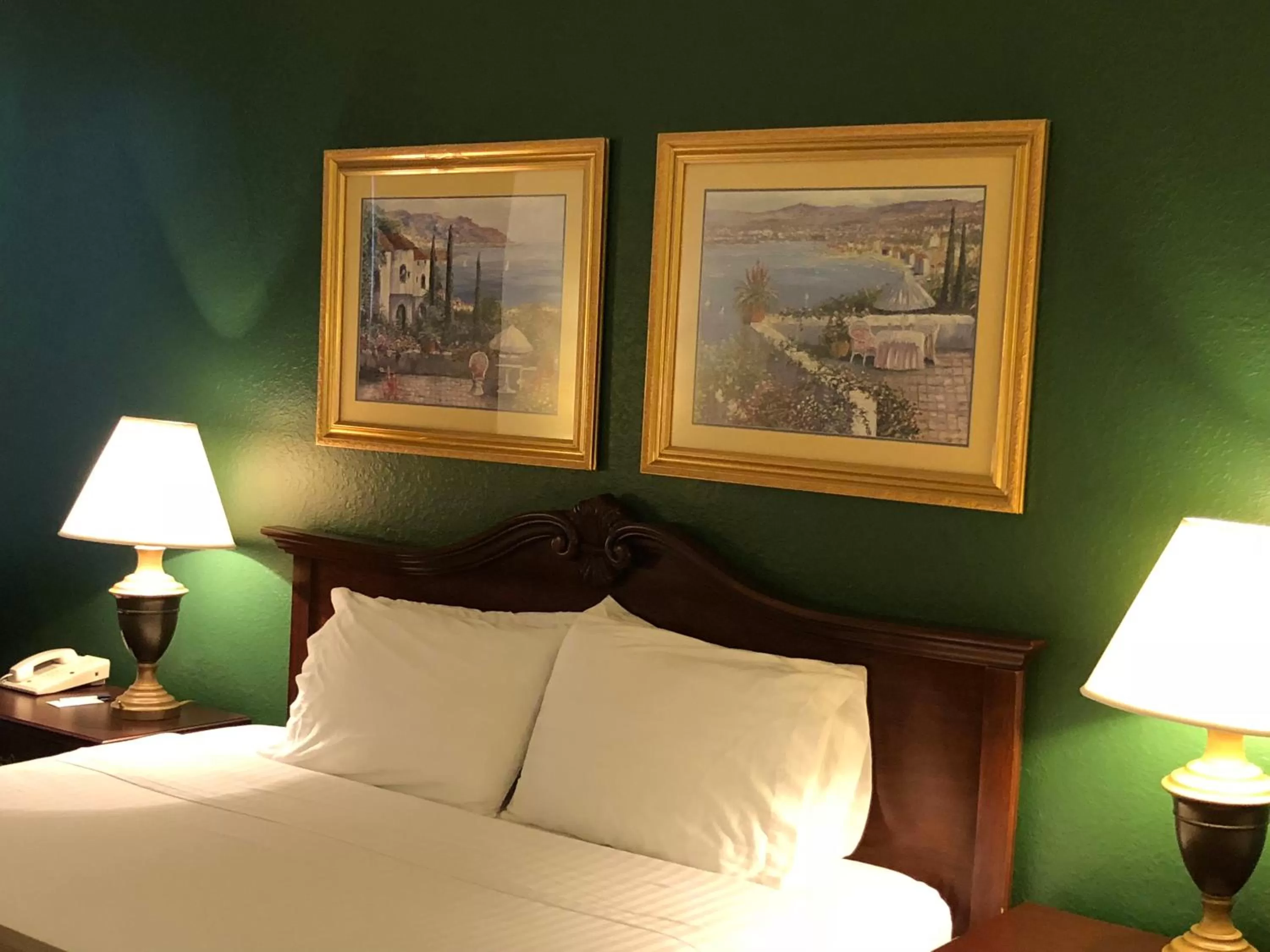 Bed in Ruskin Inn Tampa-Sun City Center