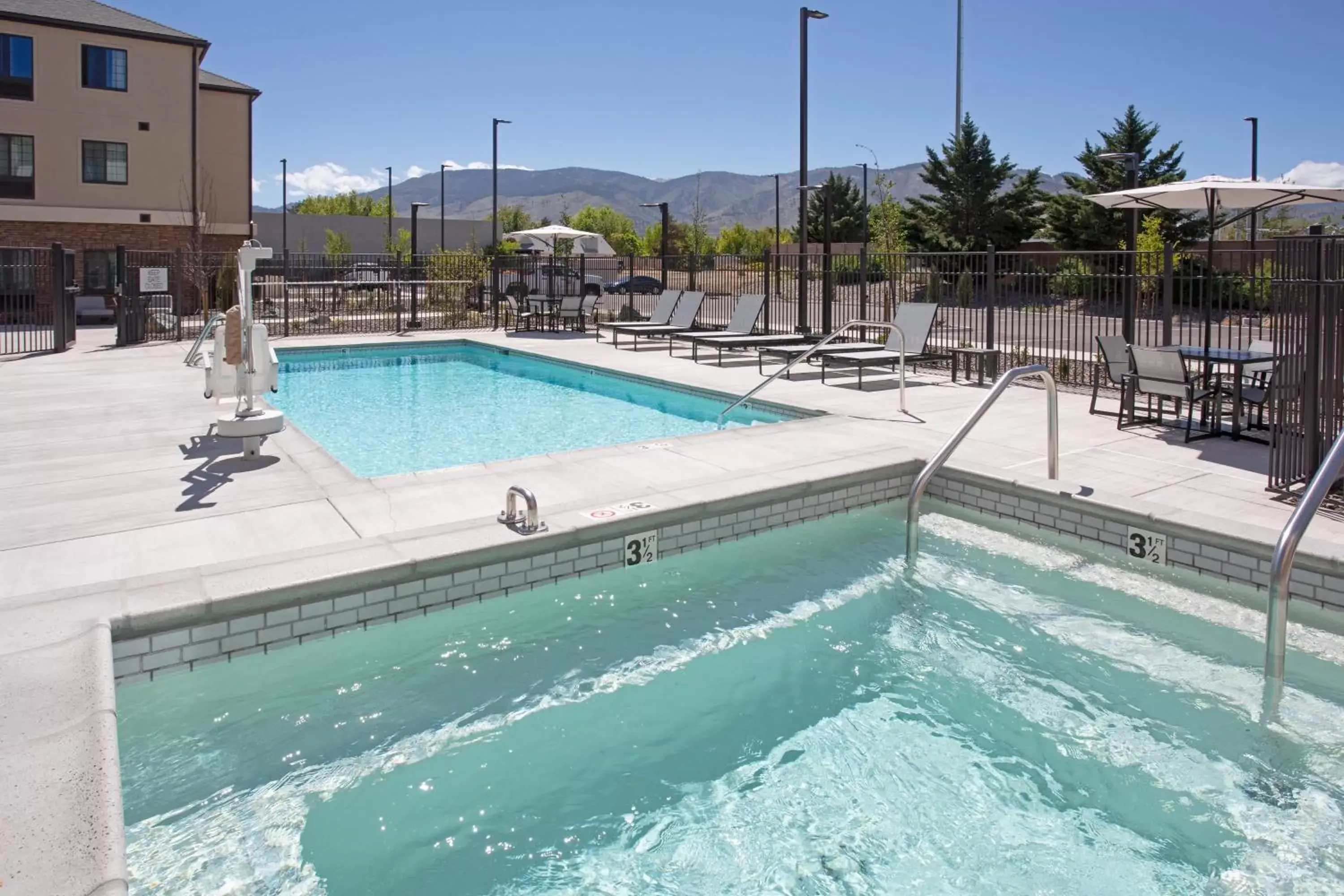 Swimming Pool in Staybridge Suites - Carson City - Tahoe Area, an IHG Hotel