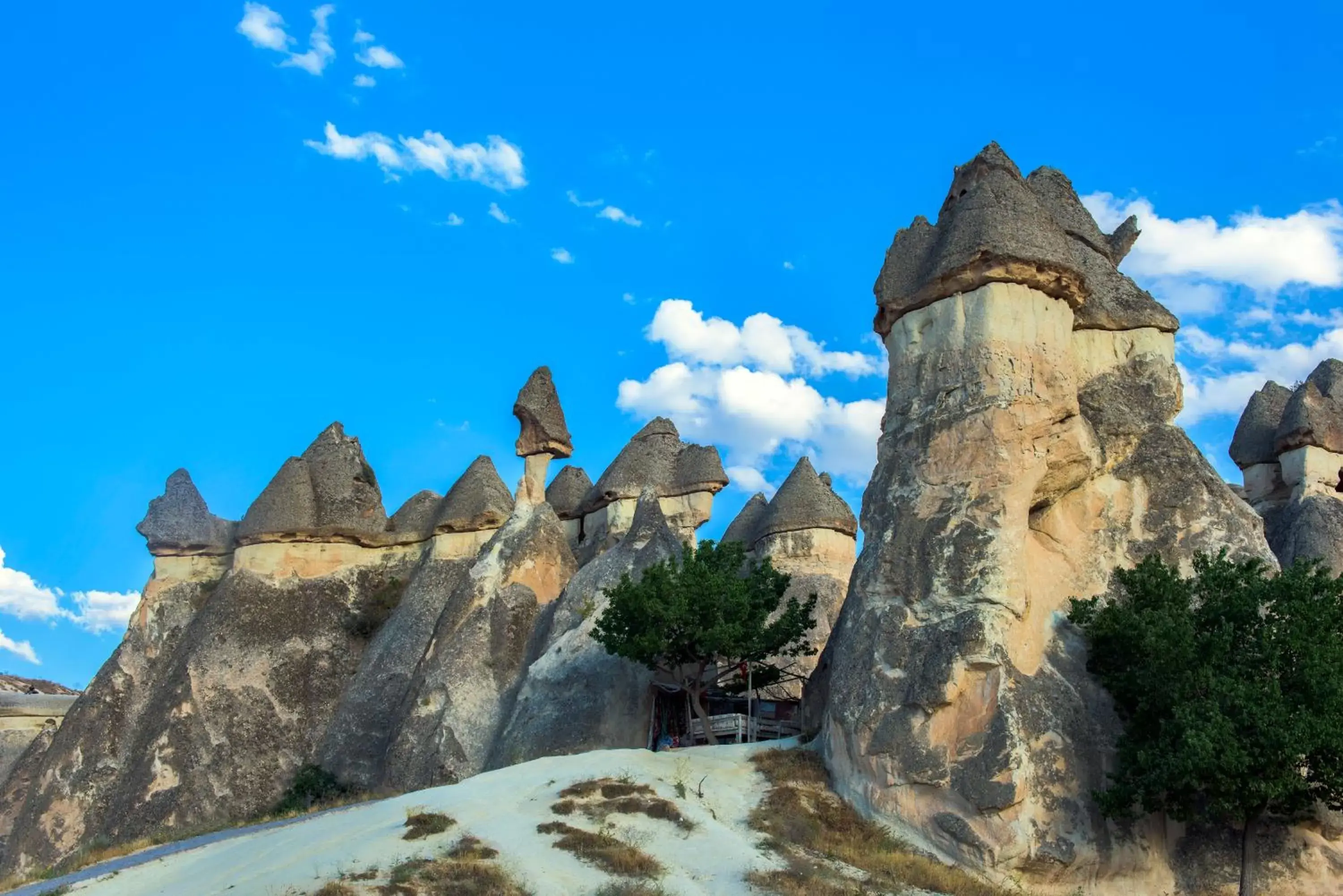 Natural landscape, Winter in Aydinli Cave Hotel