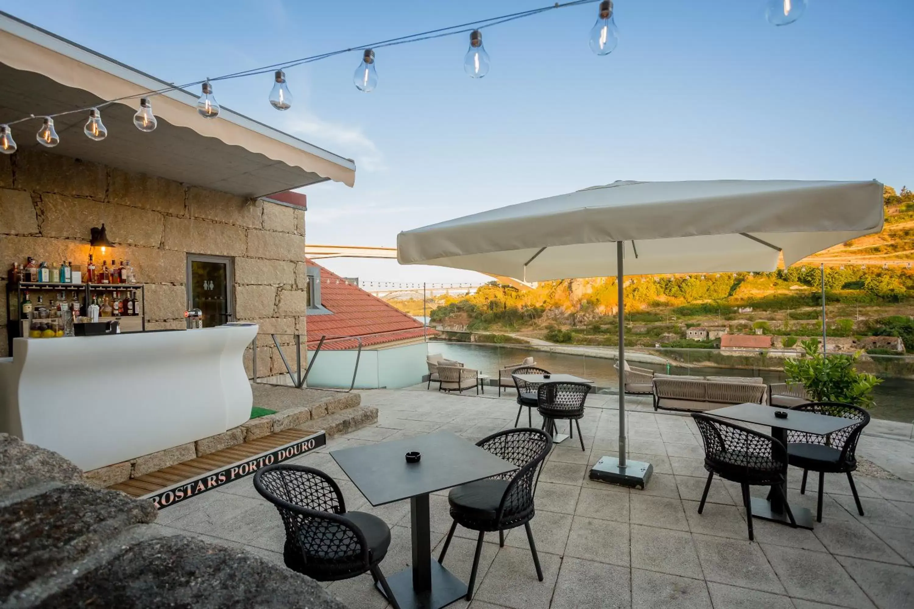 Balcony/Terrace in Eurostars Porto Douro