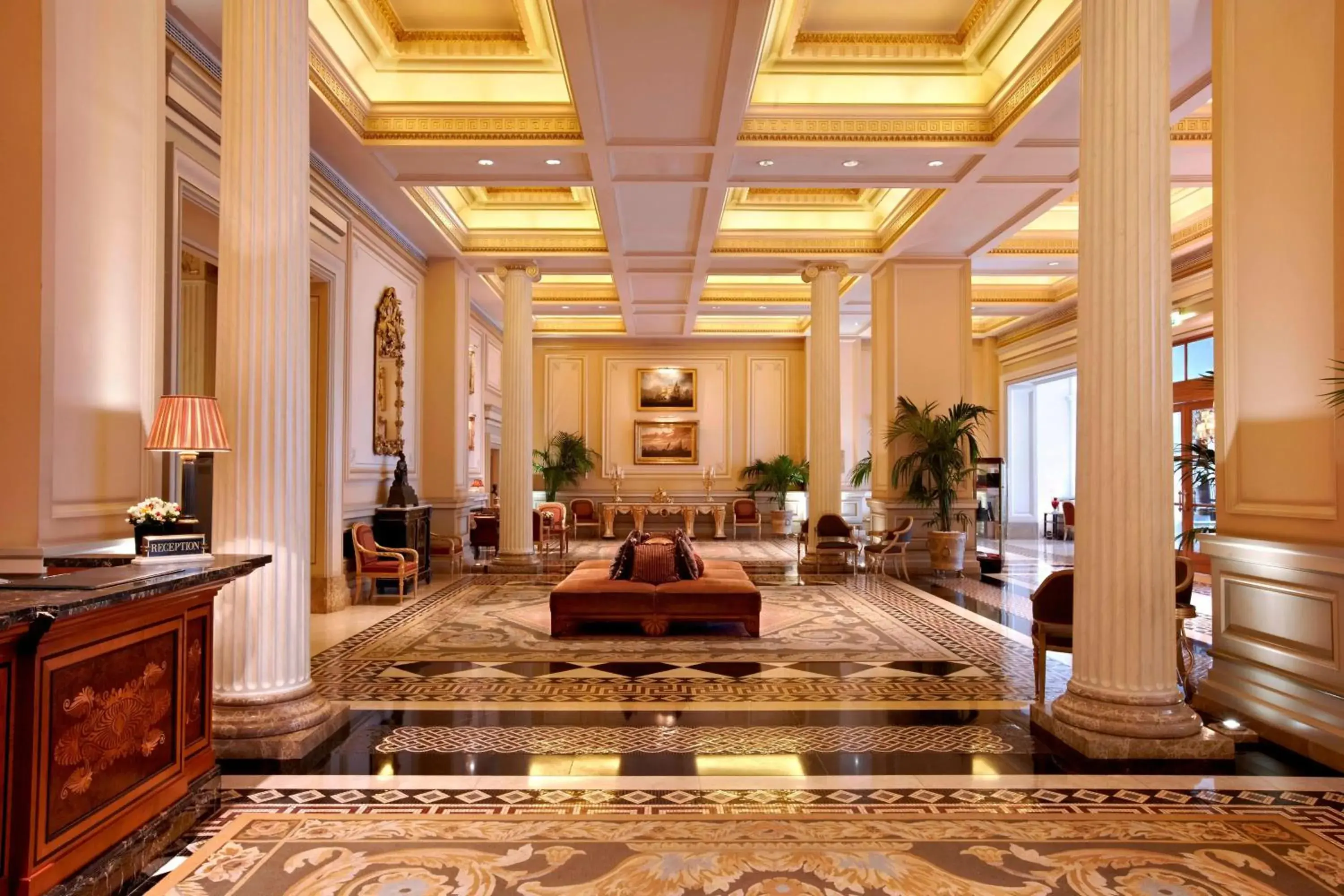 Lobby or reception in Hotel Grande Bretagne, a Luxury Collection Hotel, Athens