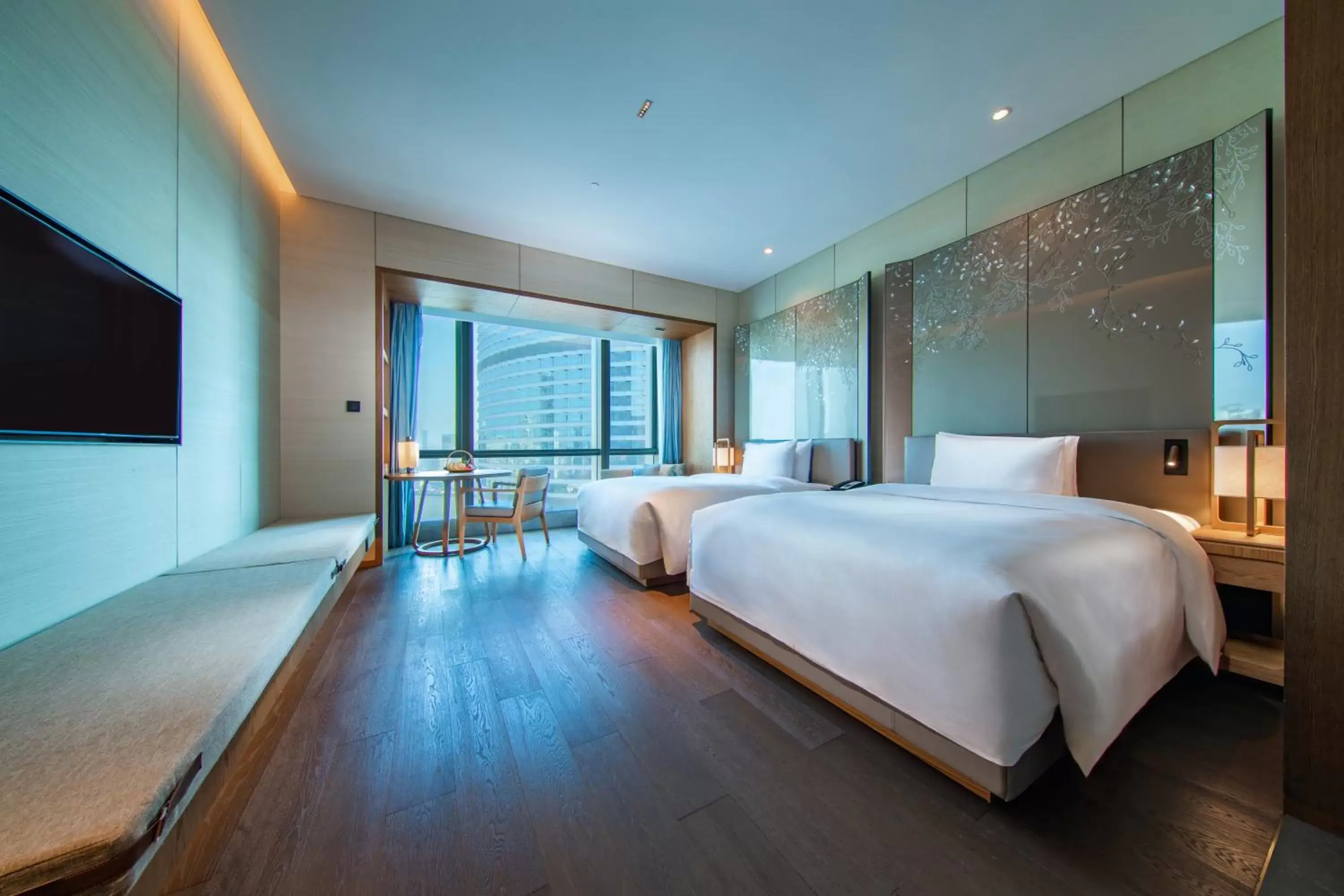 View (from property/room) in Conrad Guangzhou - Free shuttle between hotel and Exhibition Center during Canton Fair & Exhibitor registration Counter