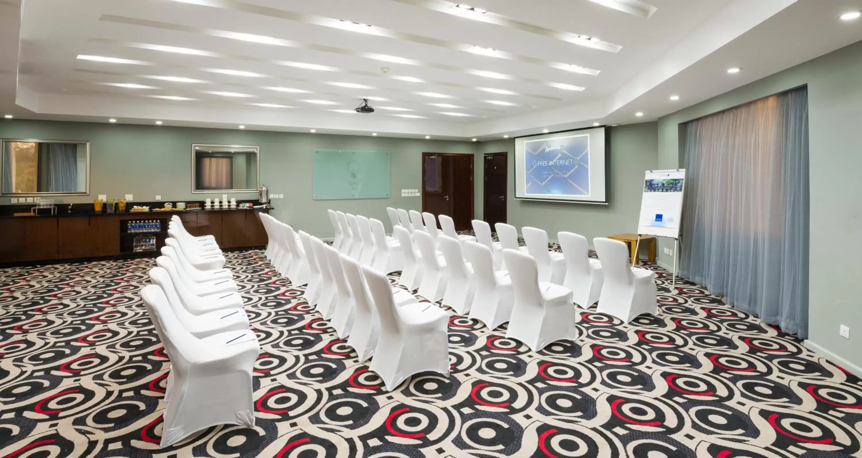 Meeting/conference room in Radisson Blu Hotel Lusaka