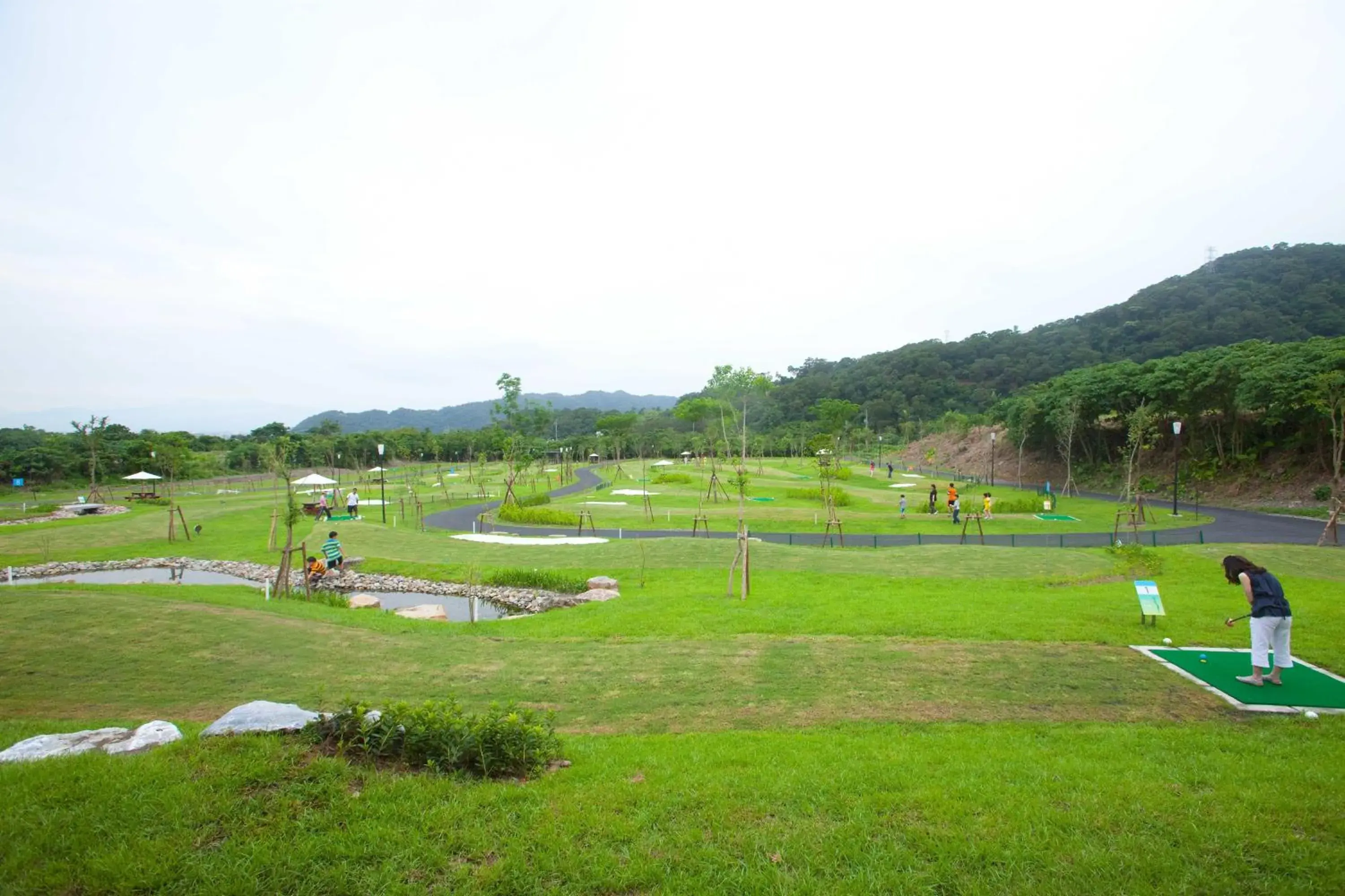 Minigolf in Hotel Royal Chiao Hsi