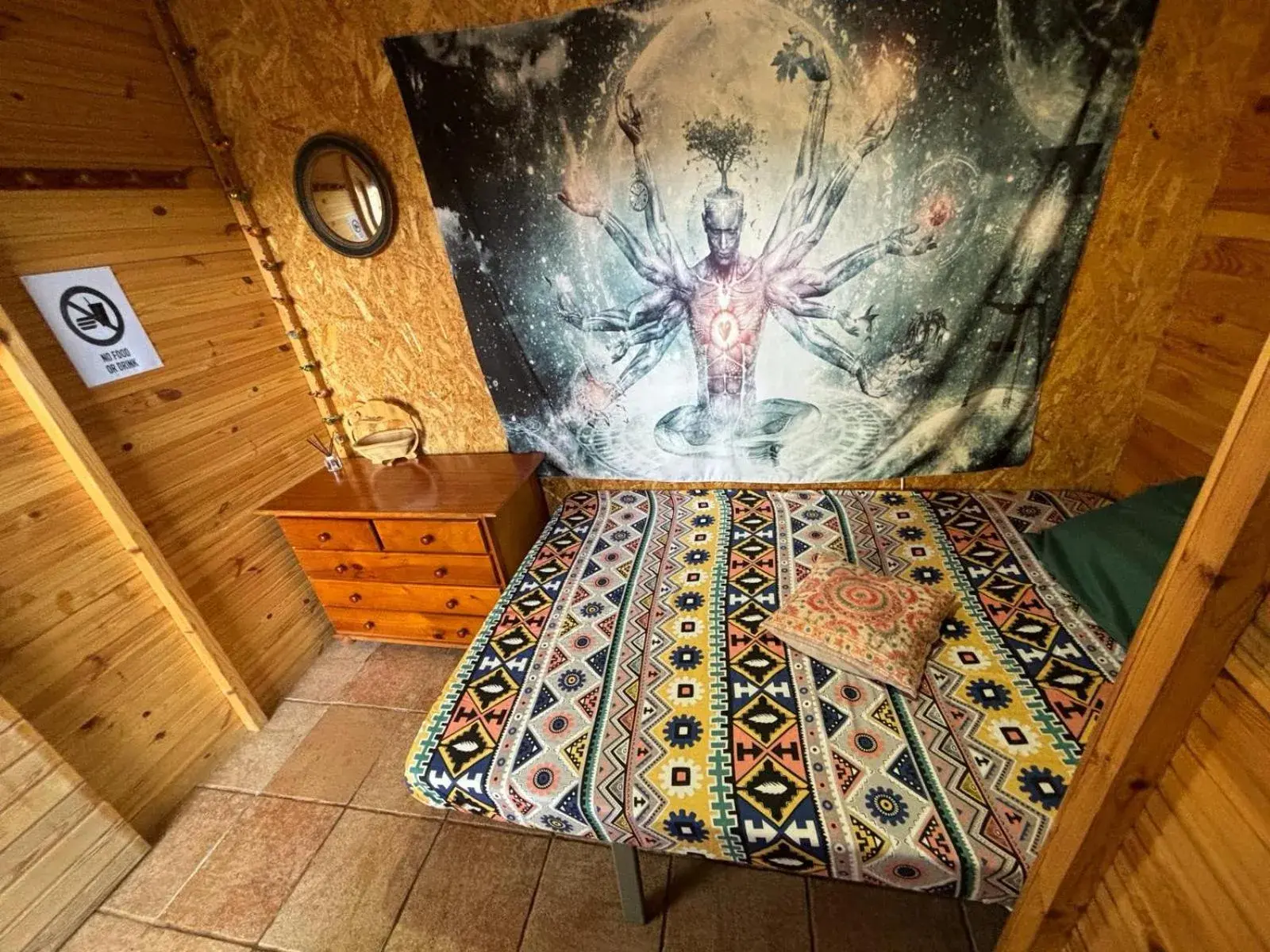 Bed in Hostel Los Duendes del Sur Bed in Hostel Los Duendes del Sur