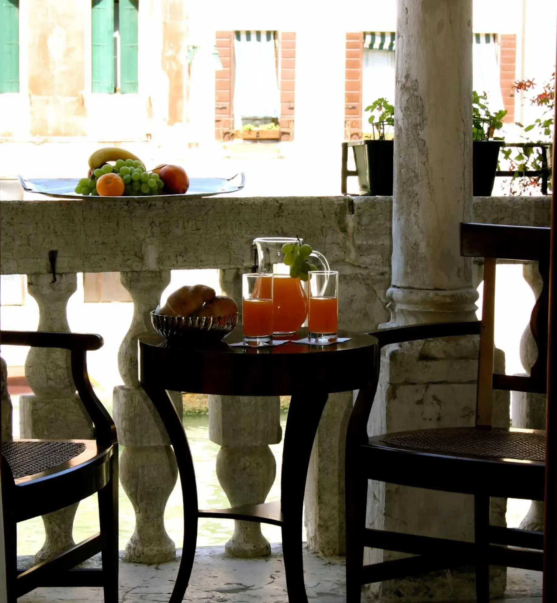 Balcony/Terrace in Palazzo Cendon Piano Antico