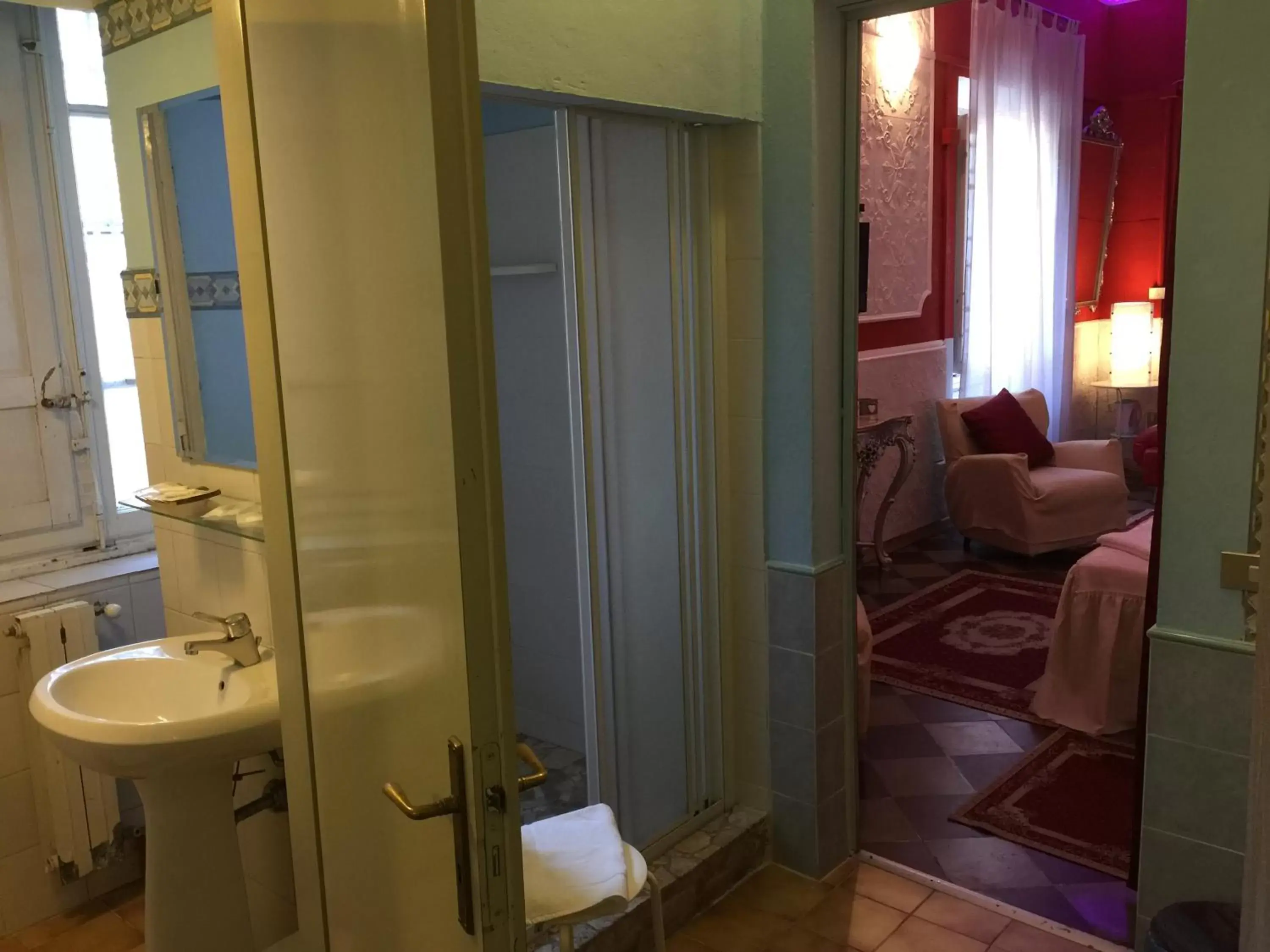 Photo of the whole room, Bathroom in B&B La Mimosa