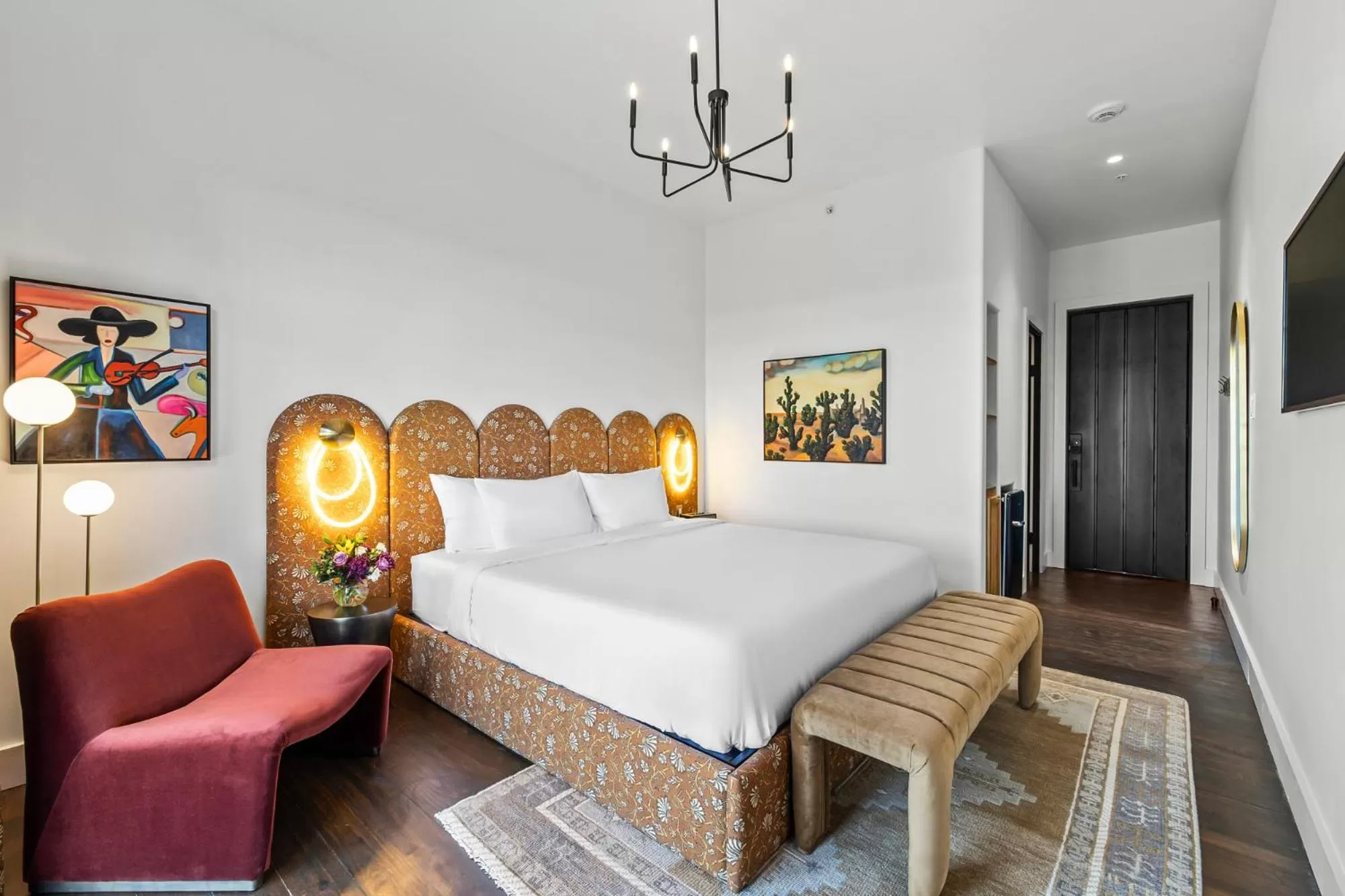 Bedroom in Gruene River Inn