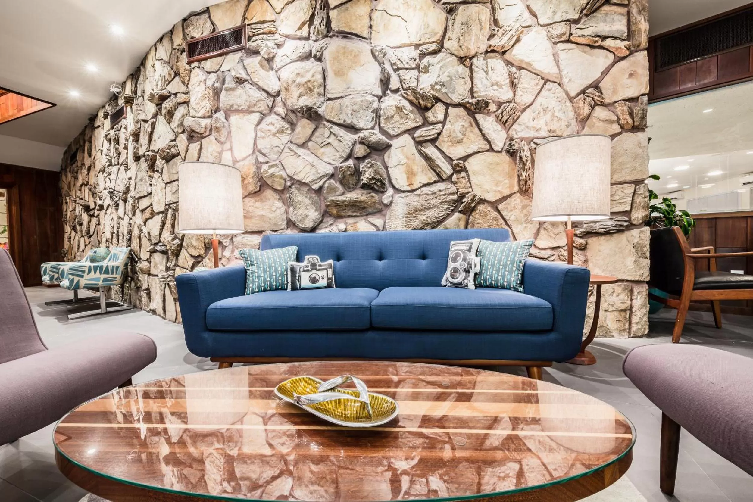 Lobby or reception in Kings Inn