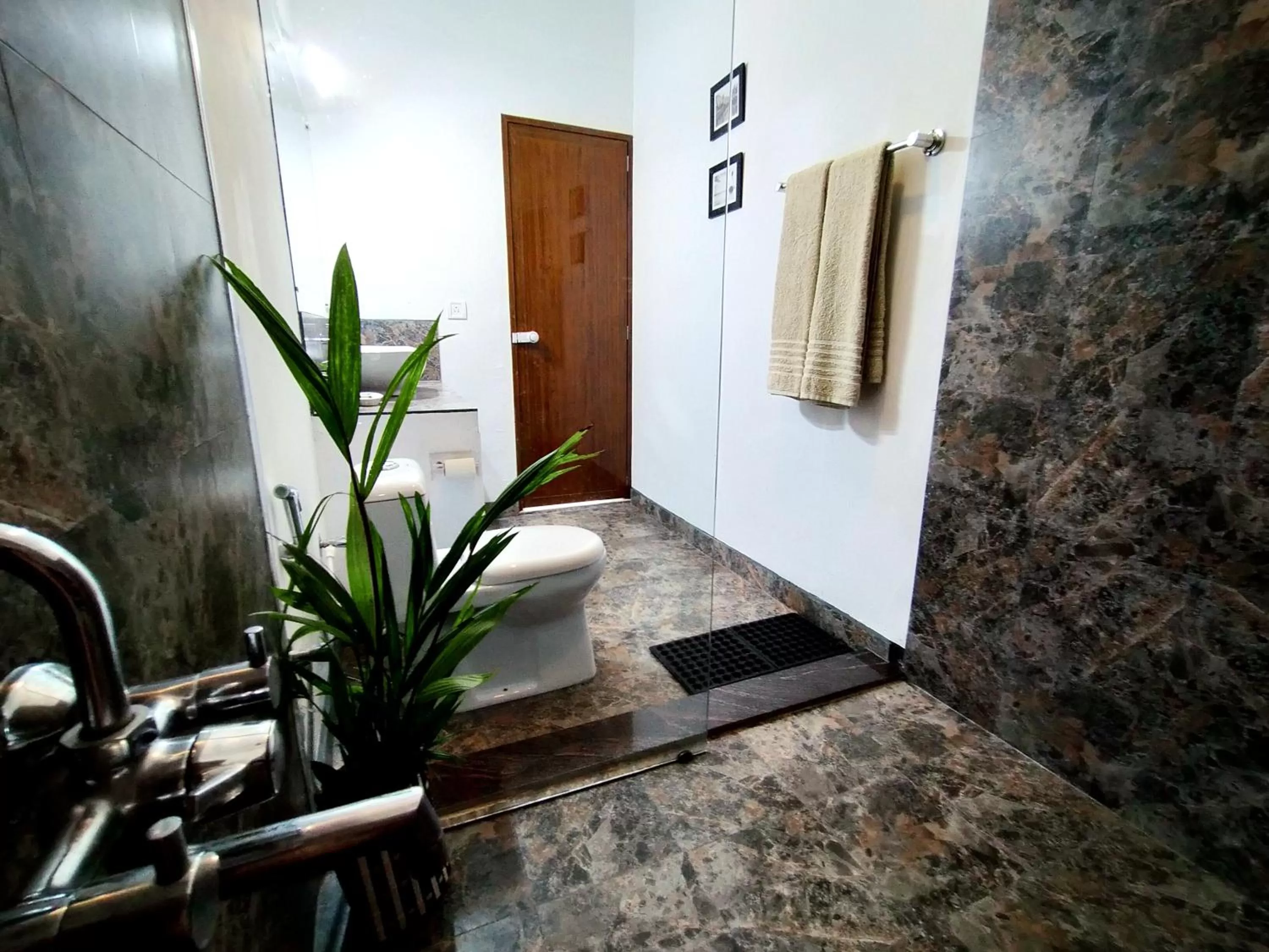 Shower in Satta Beach Residence