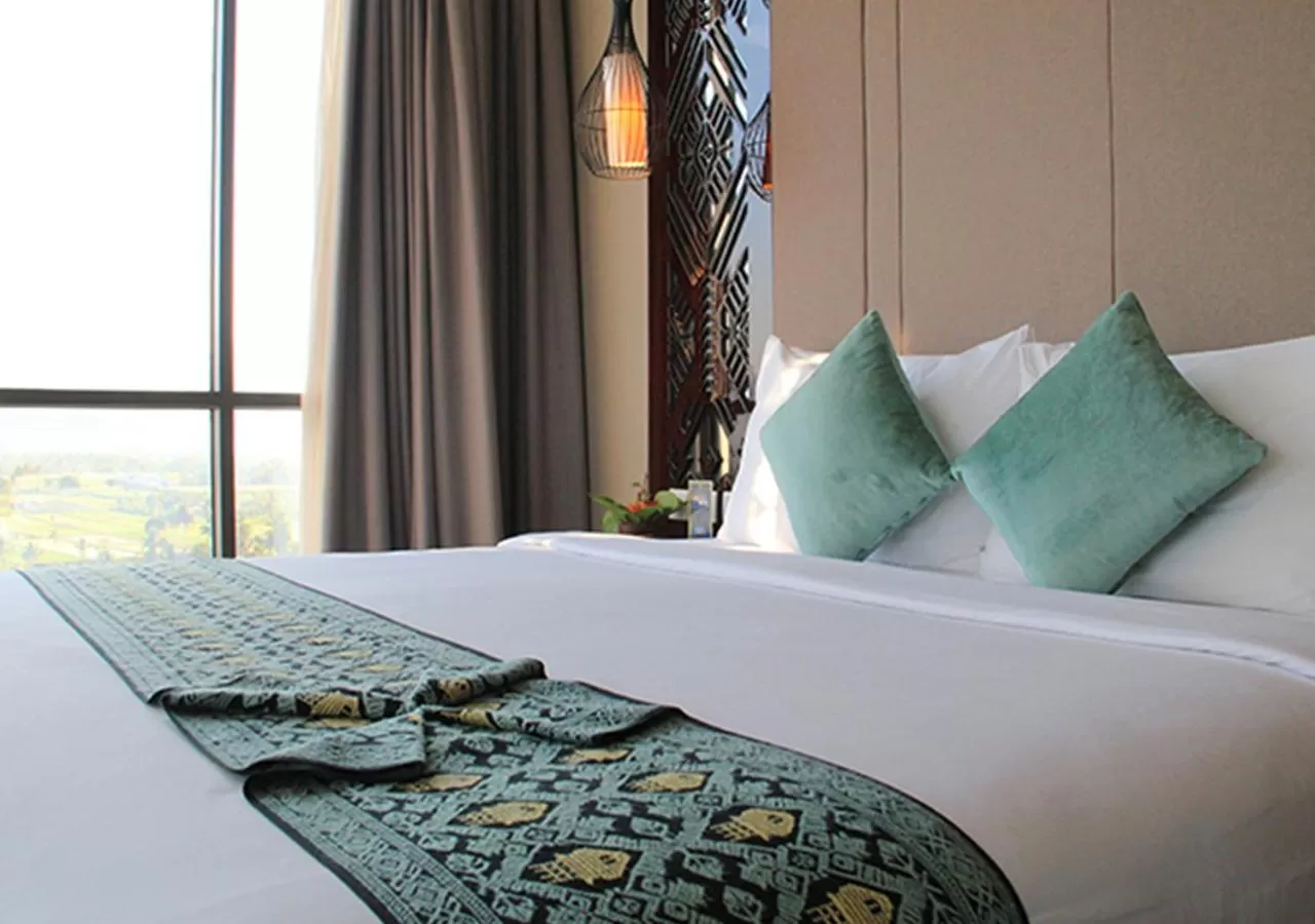 Bed in Lombok Astoria Hotel