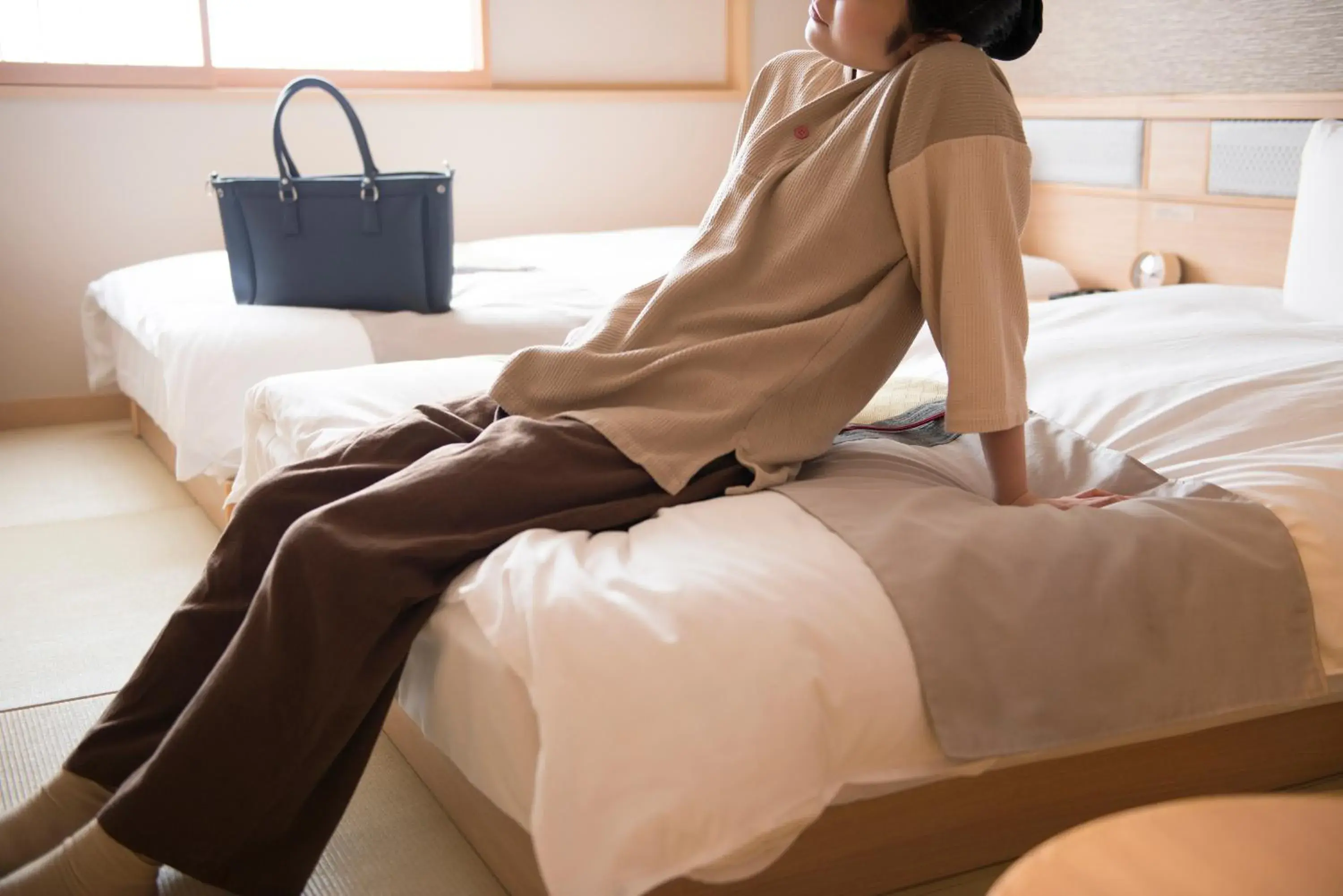 Guests, Bed in Onyado Nono Nara Natural Hot Springs