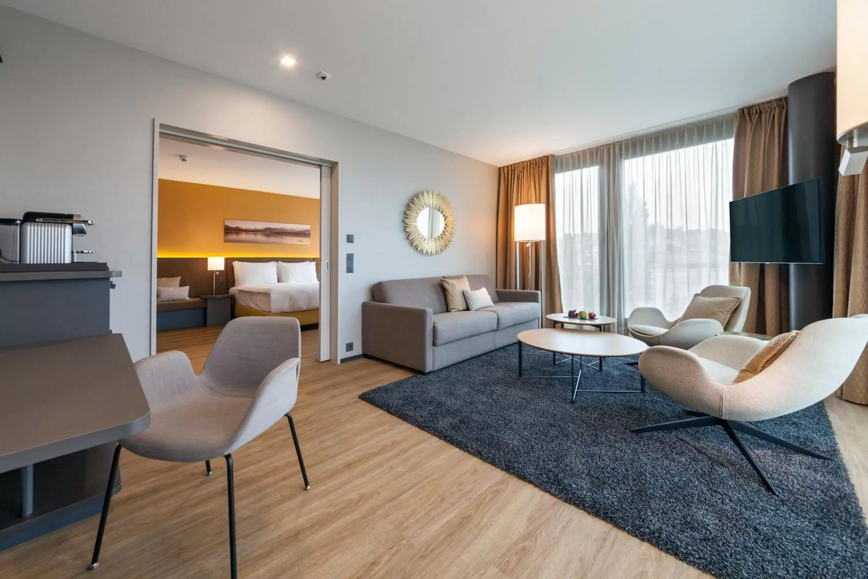 Living room, Seating Area in Radisson Blu Hotel, Lucerne