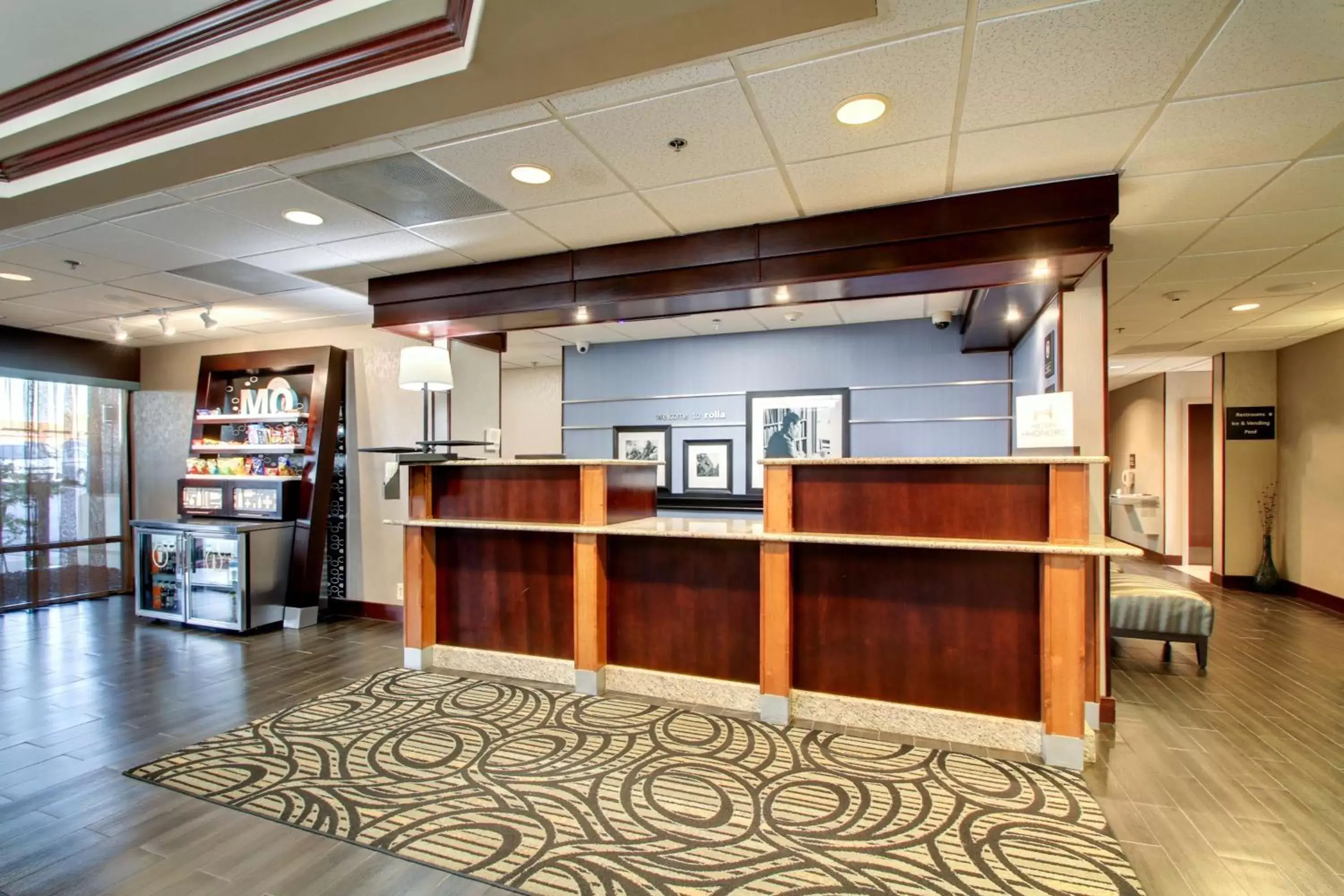 Lobby or reception in Hampton Inn Rolla Lobby or reception in Hampton Inn Rolla