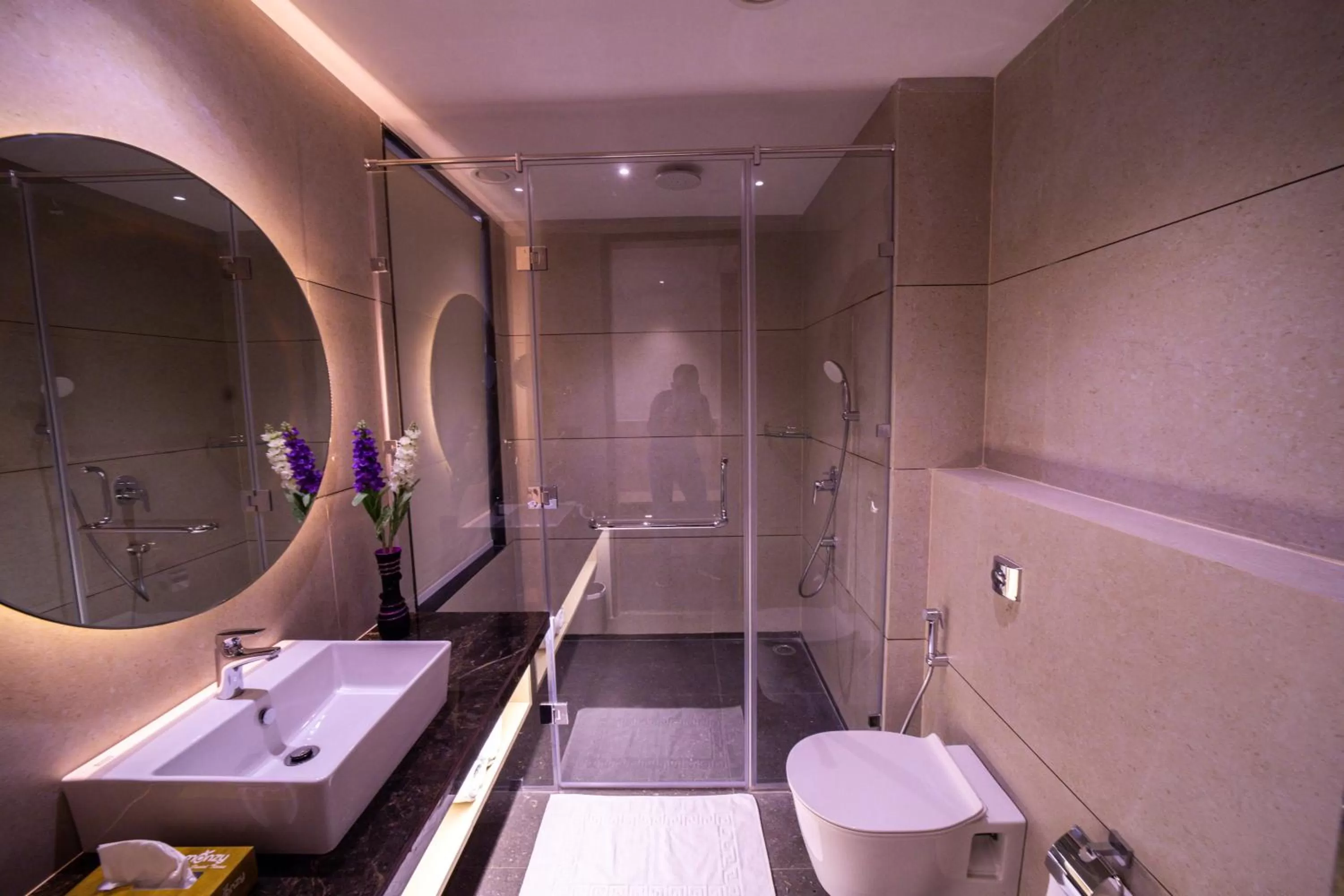Bathroom in The Monarch at Chakan MIDC, Pune