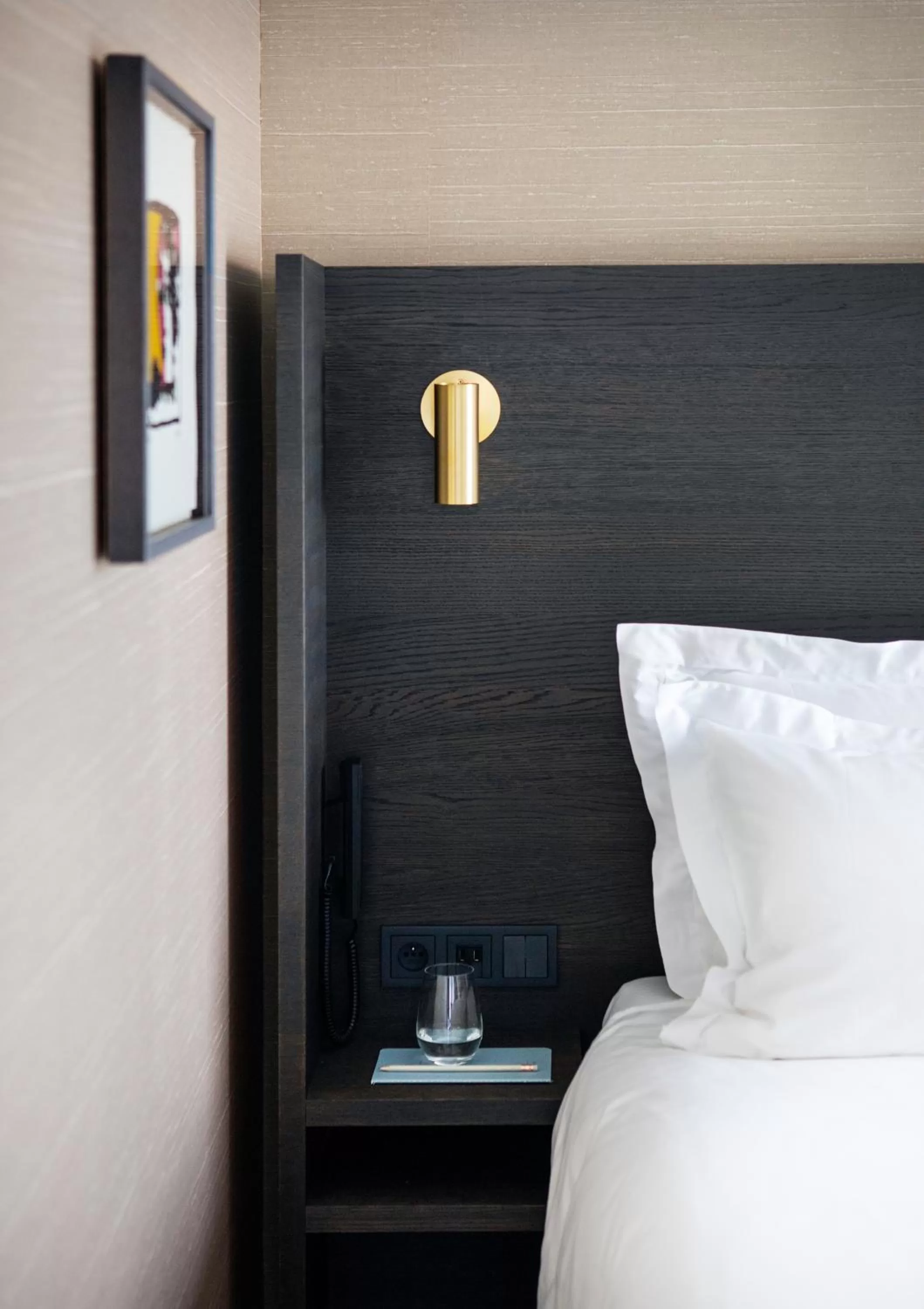 Decorative detail, Bed in Pillows Grand Boutique Hotel Reylof Ghent