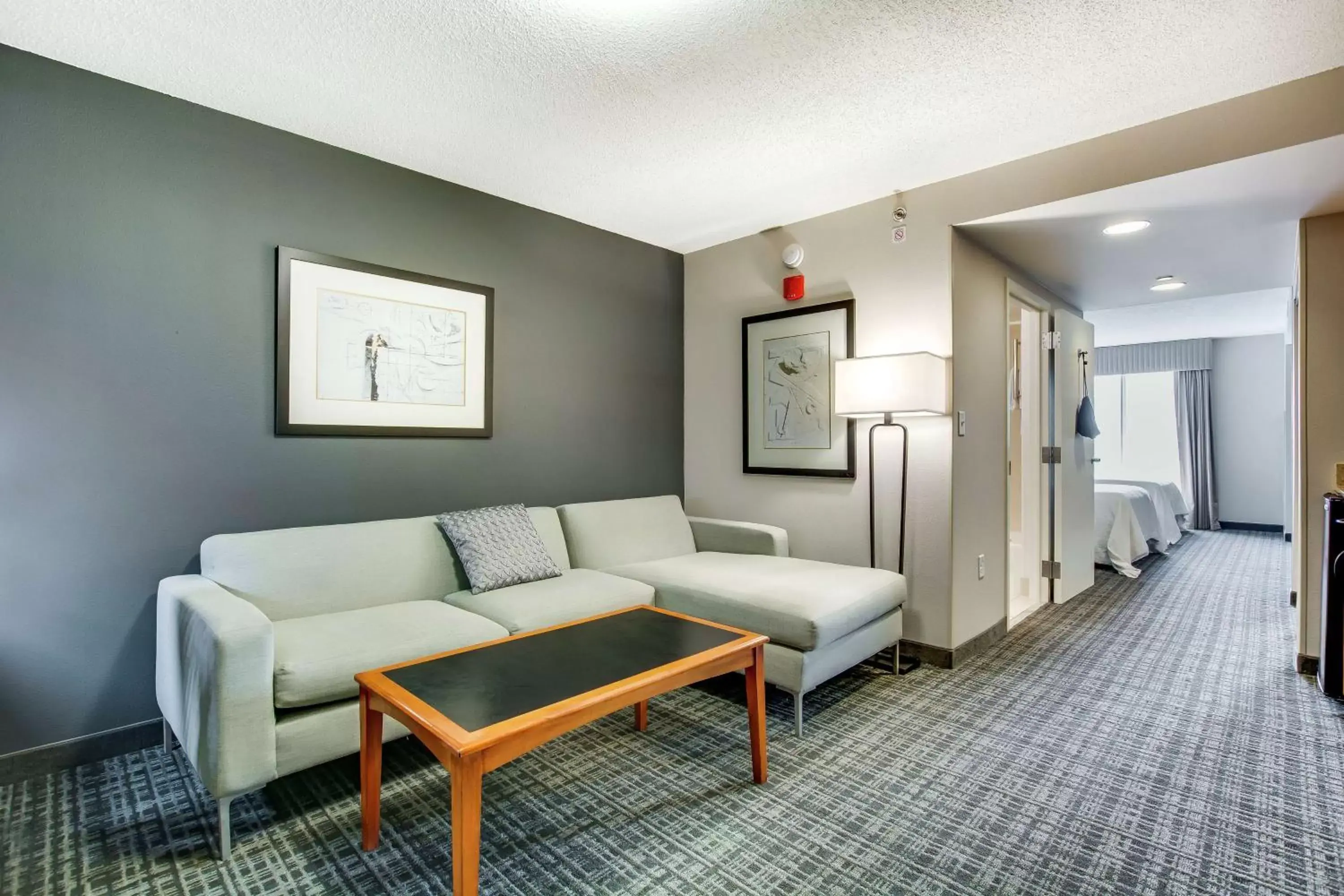 Living room, Seating Area in Hilton Garden Inn Louisville Airport