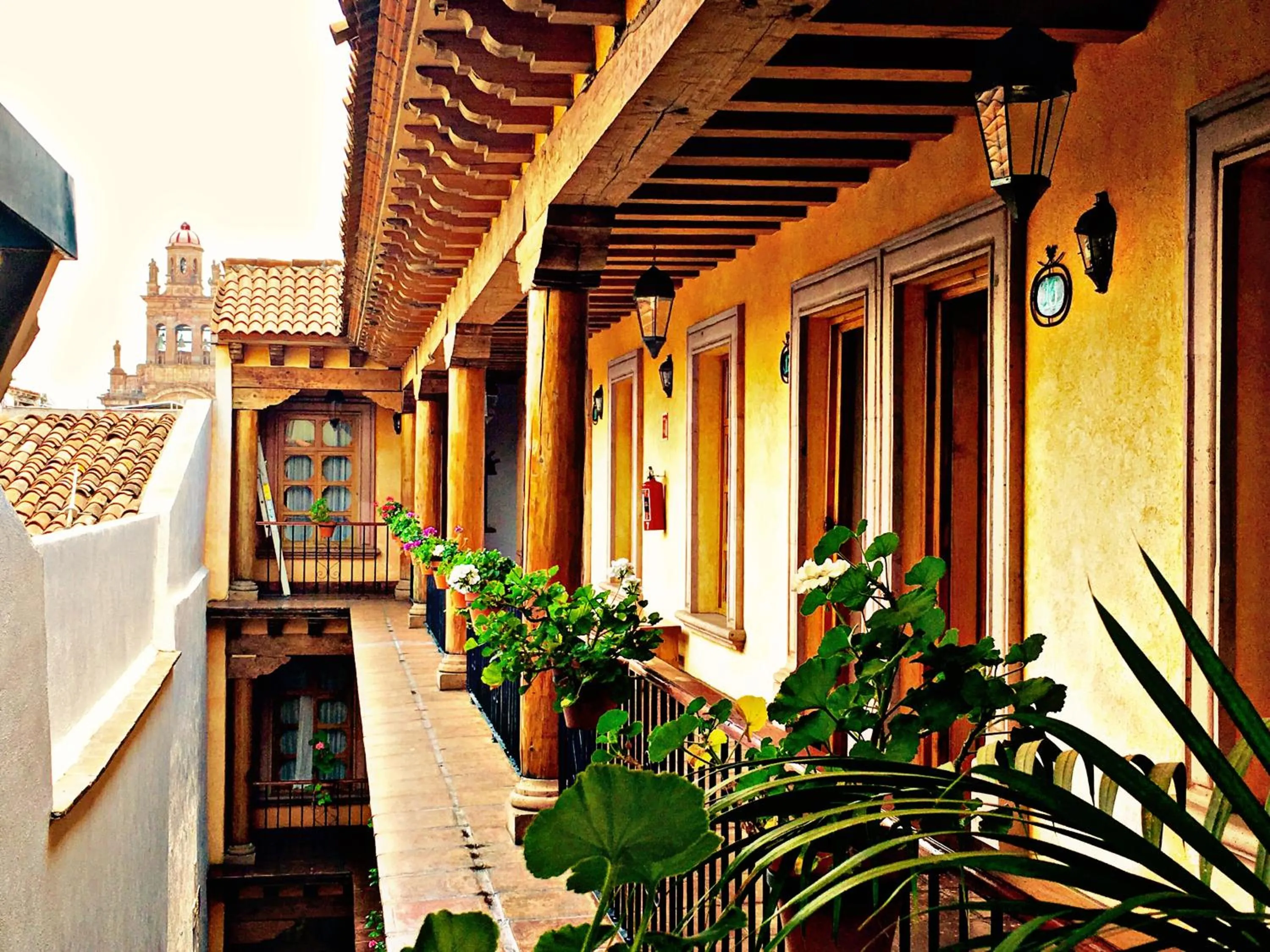 View (from property/room) in Hotel Refugio del Angel