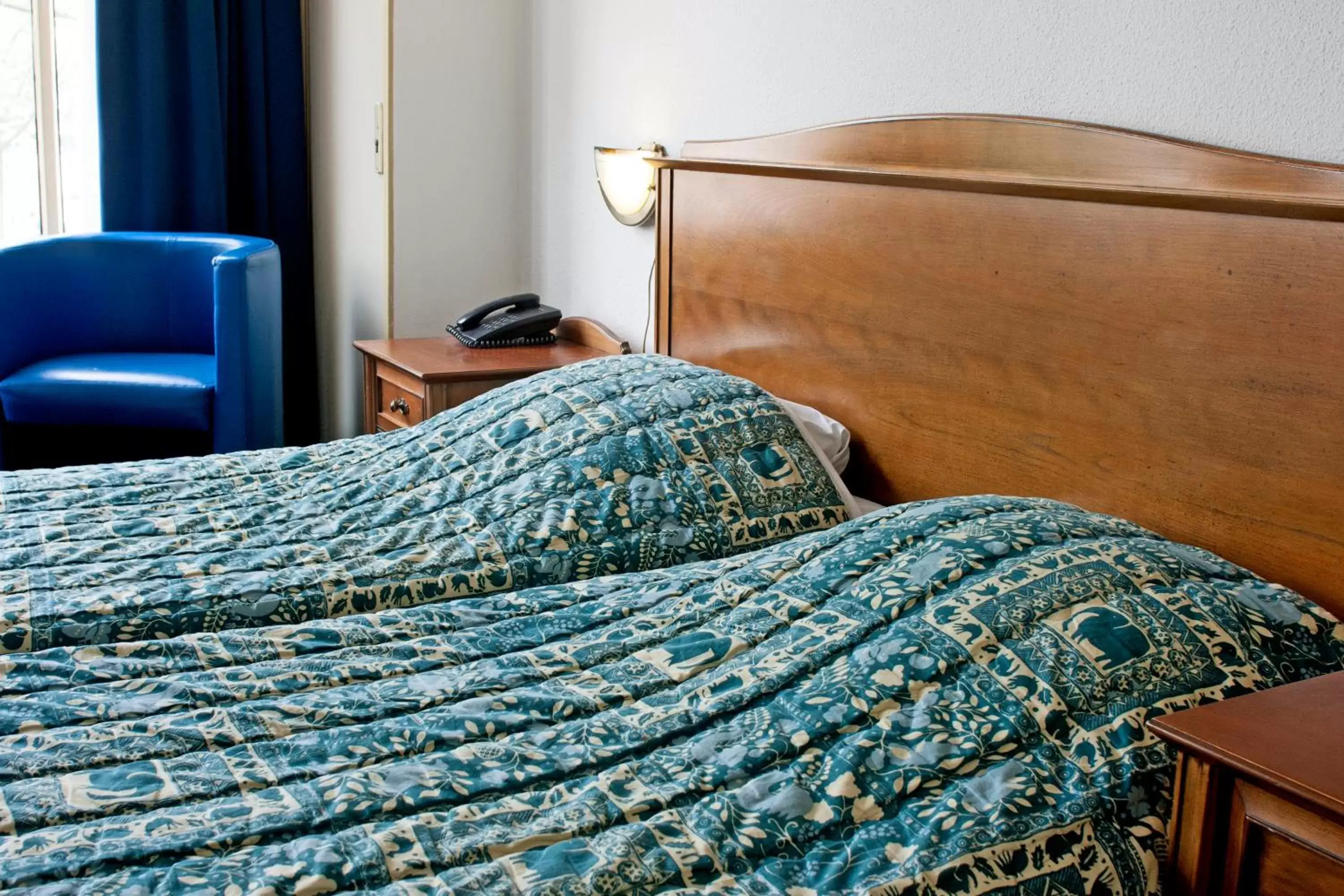 Bed in Hotel Prins Hendrik