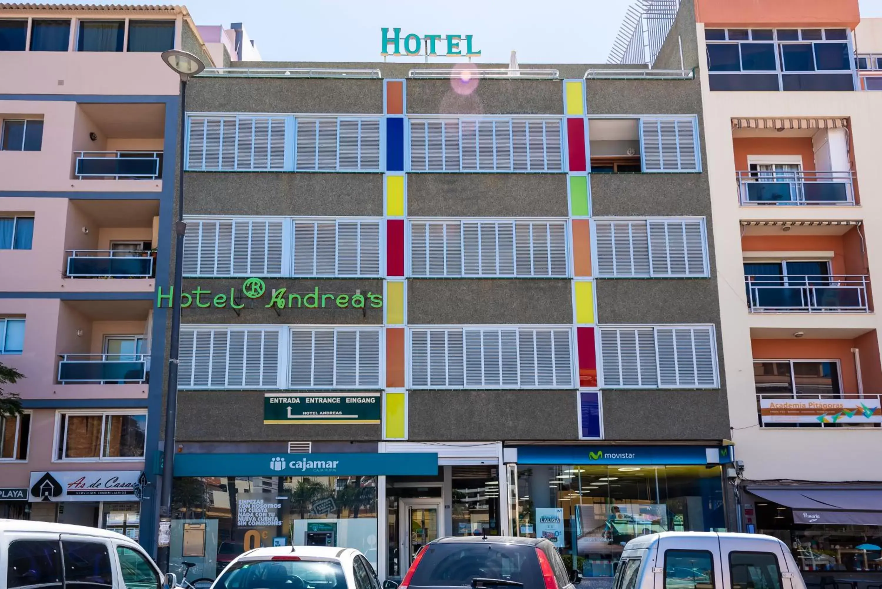 Facade/entrance, Property Building in Hotel Andrea´s