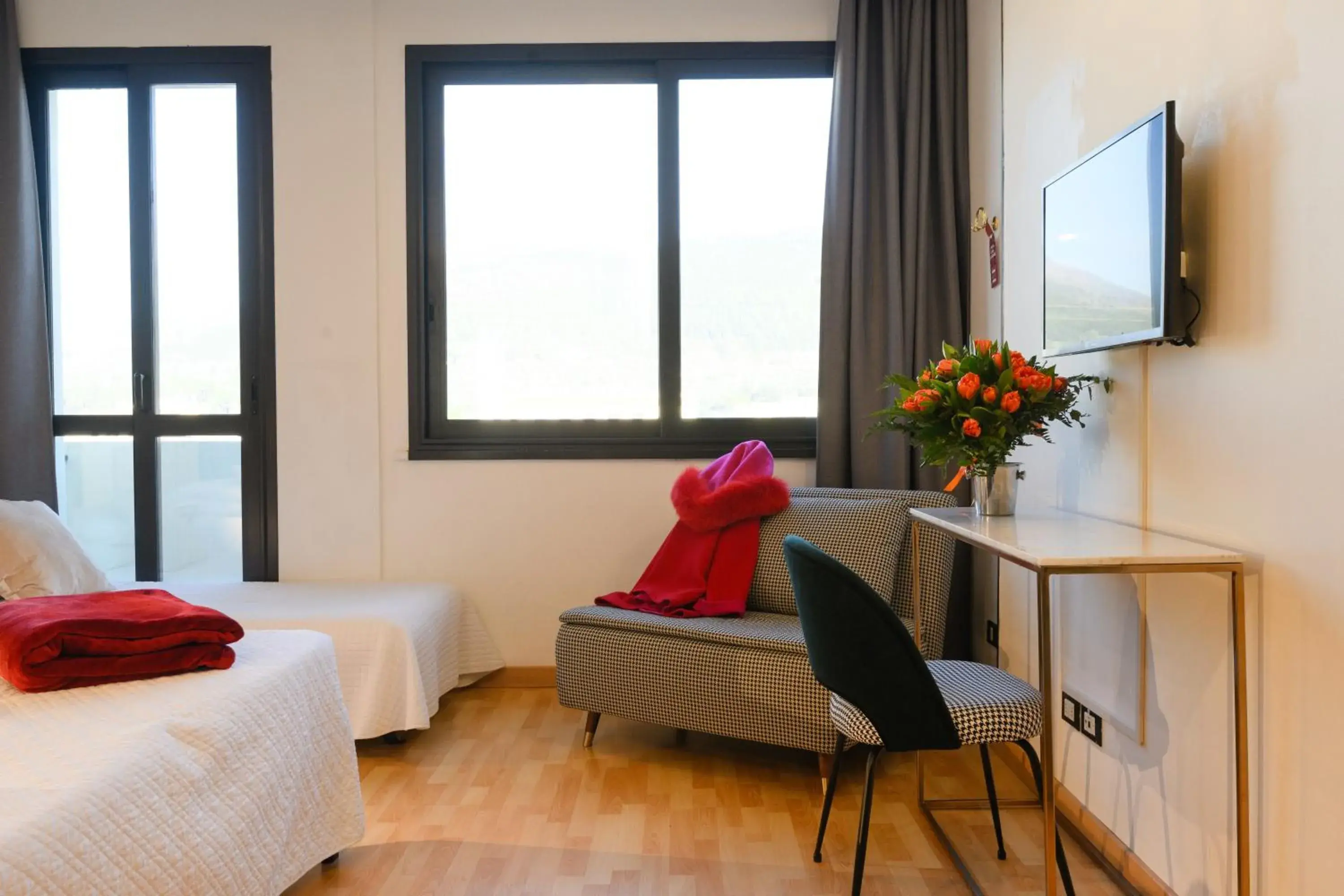 Bedroom, Seating Area in Art Hotel Milano