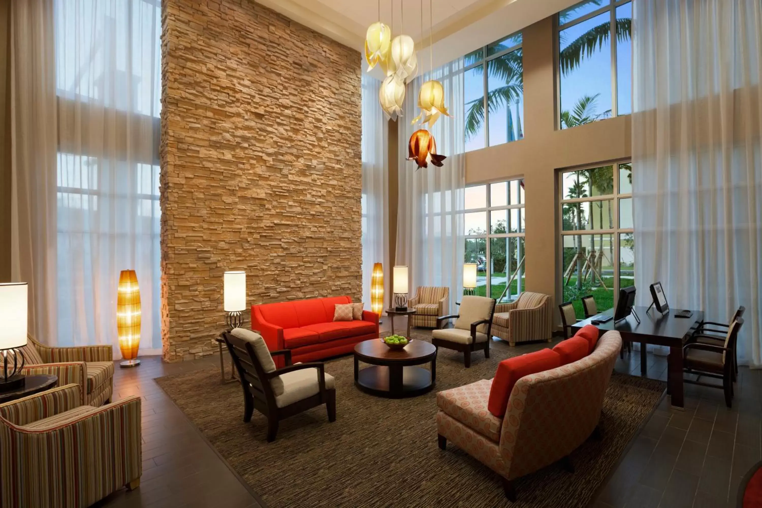 Lobby or reception in Cambria Hotel Miami Airport - Blue Lagoon