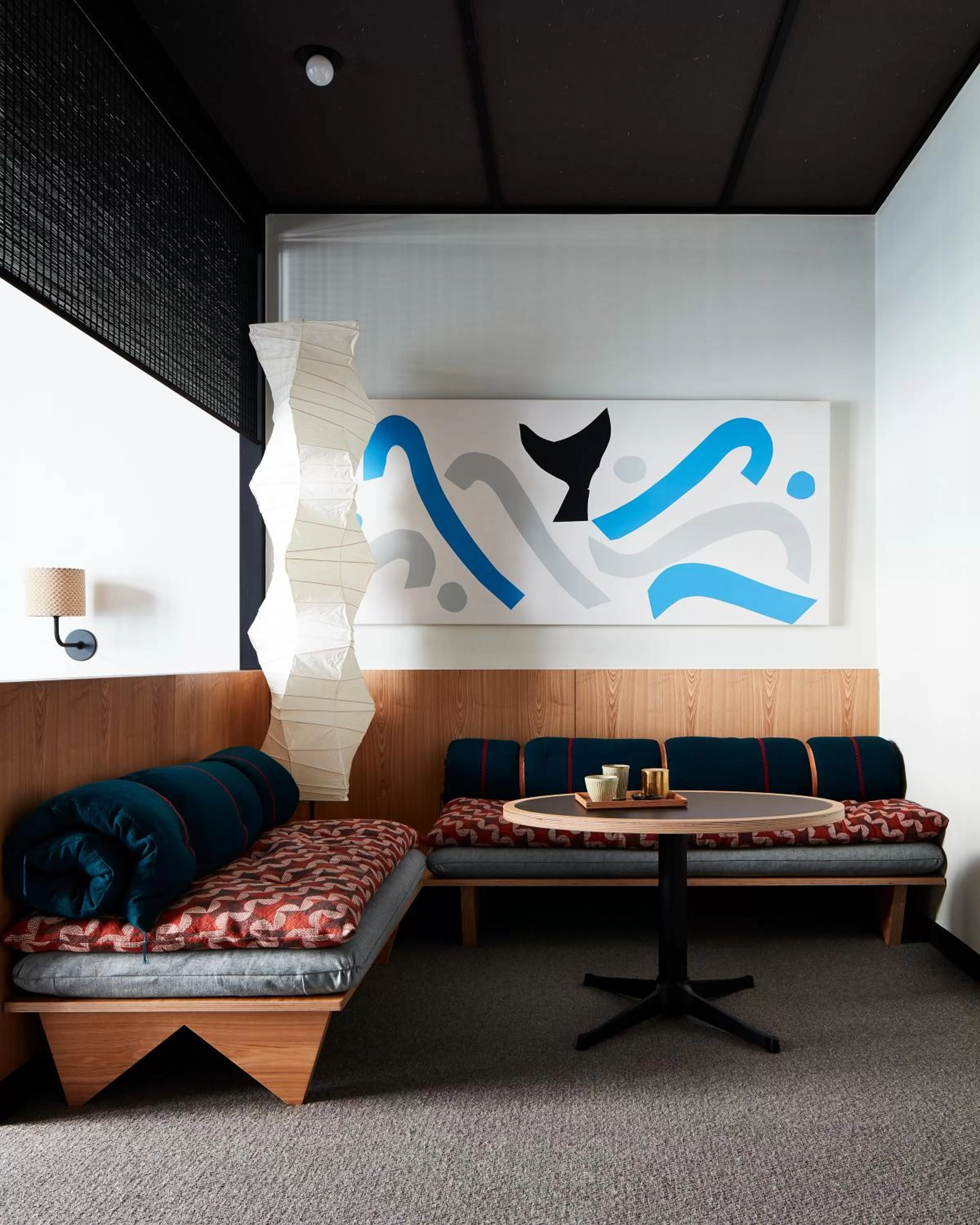 Living room in Ace Hotel Kyoto