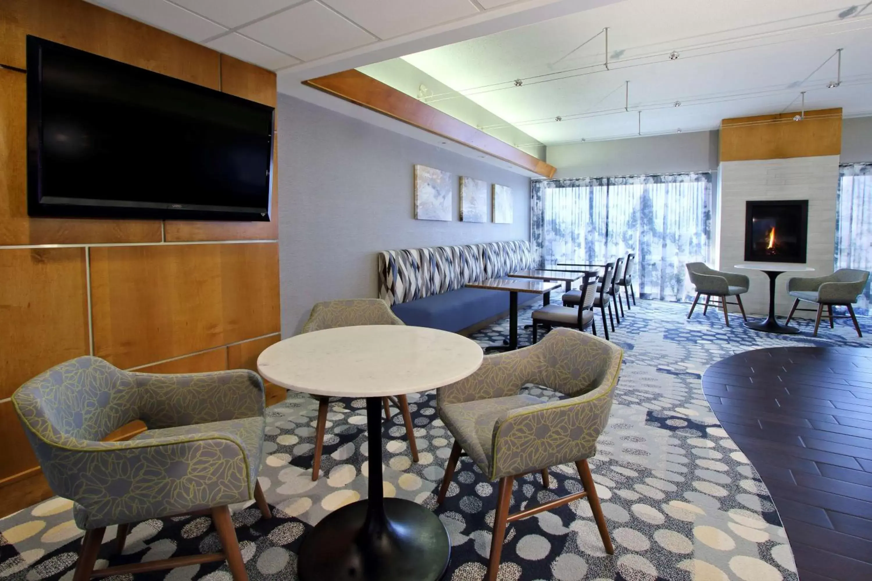 Lobby or reception, Lounge/Bar in Hampton Inn Hagerstown-Maugansville