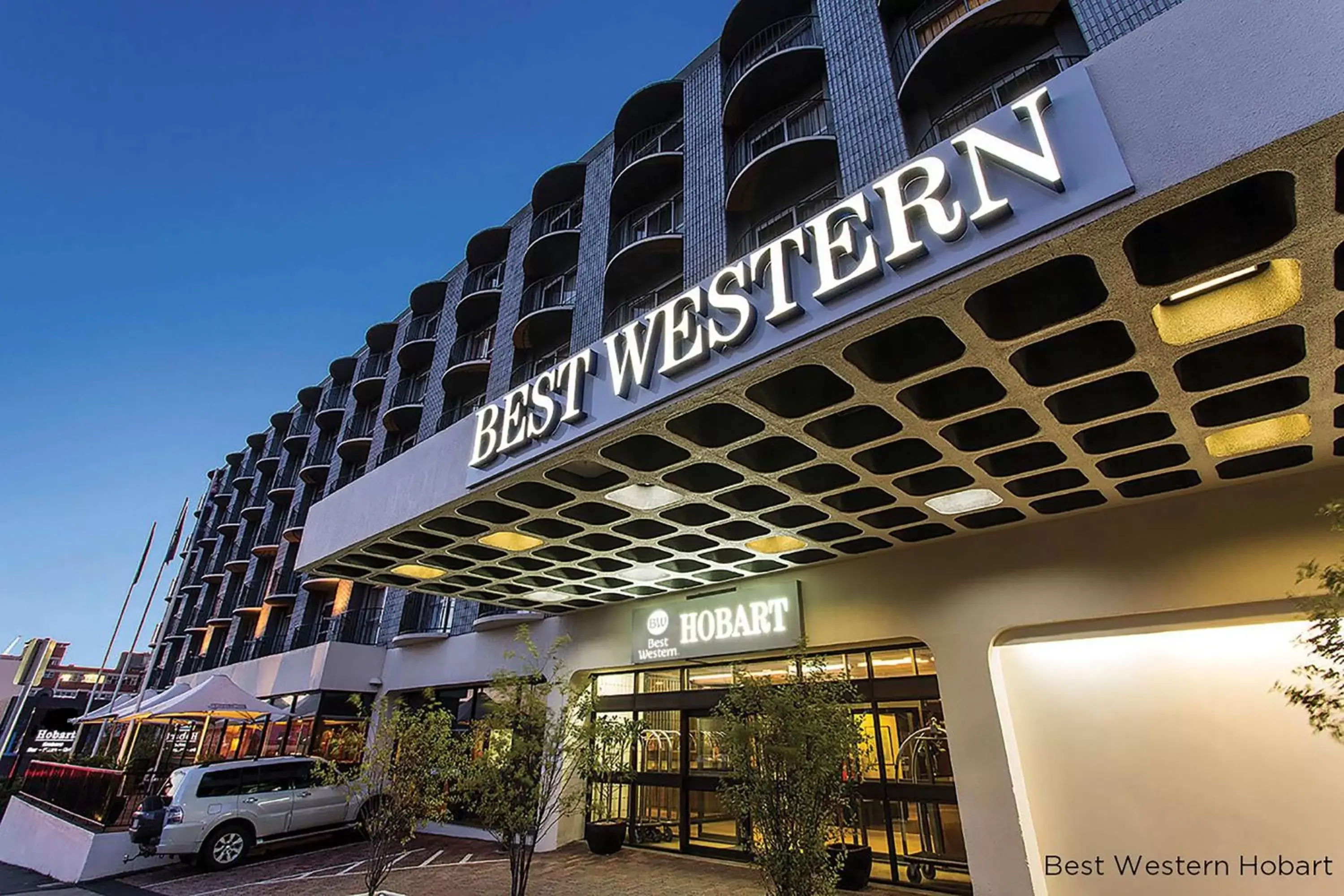 Facade/entrance in Best Western Hobart