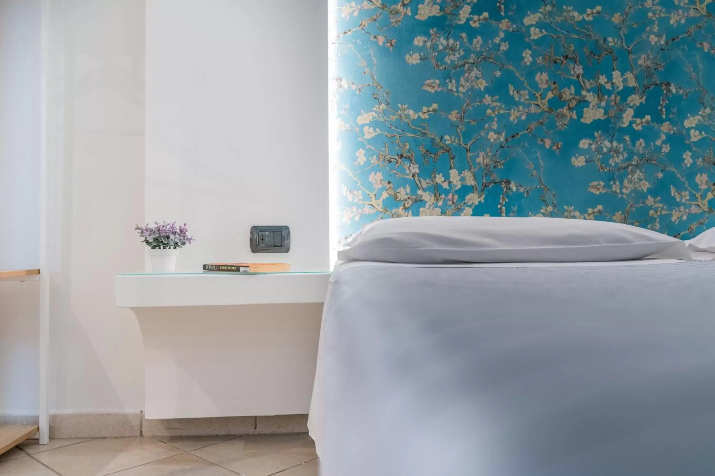 Bed, Bathroom in Villa Rocla guest house Pompei