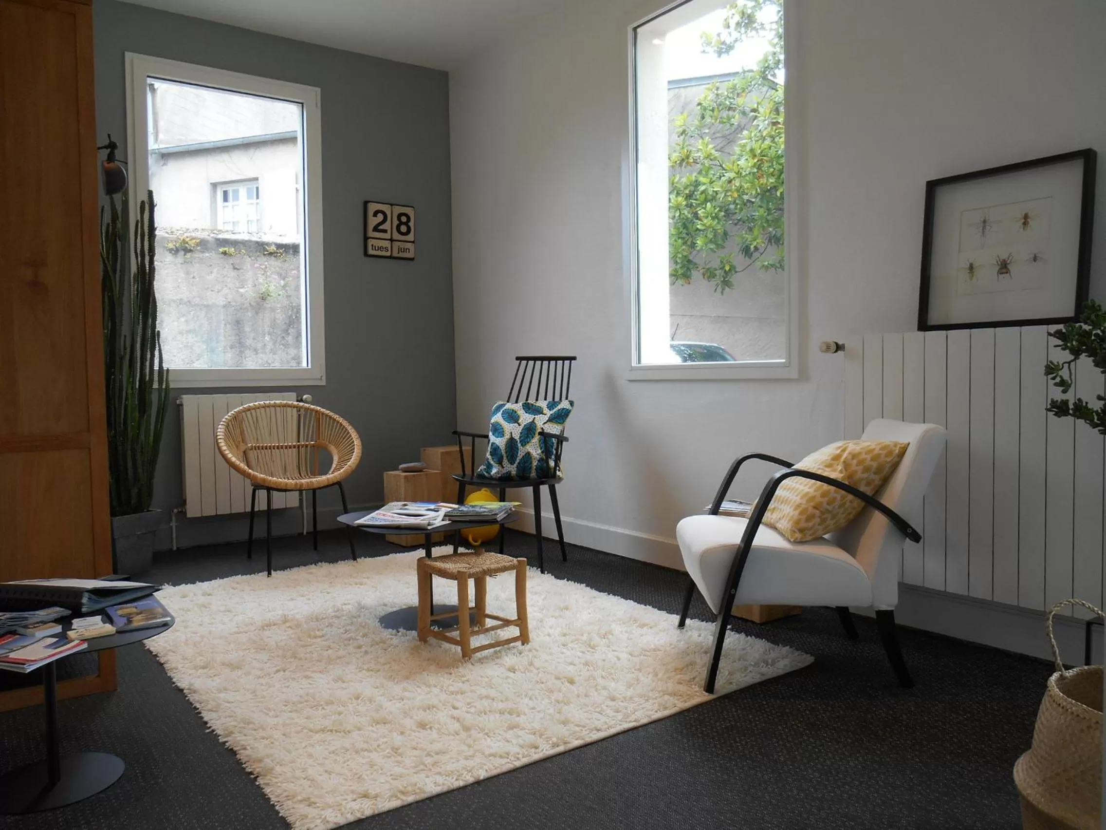 Lobby or reception in Hotel de France