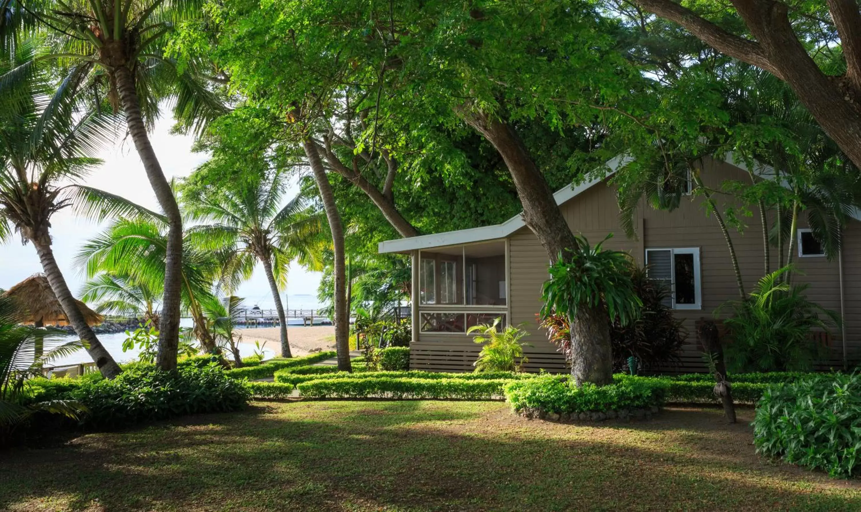 Facade/entrance, Property Building in First Landing Beach Resort & Villas