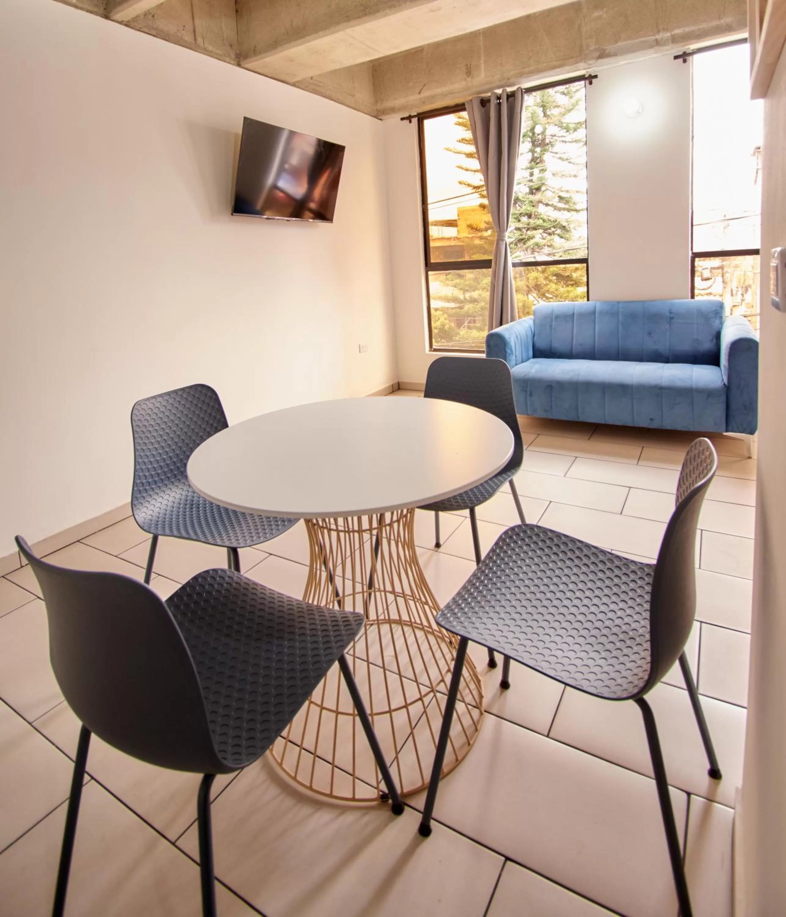 Seating area in Mangata Living by Bernalo Hotels