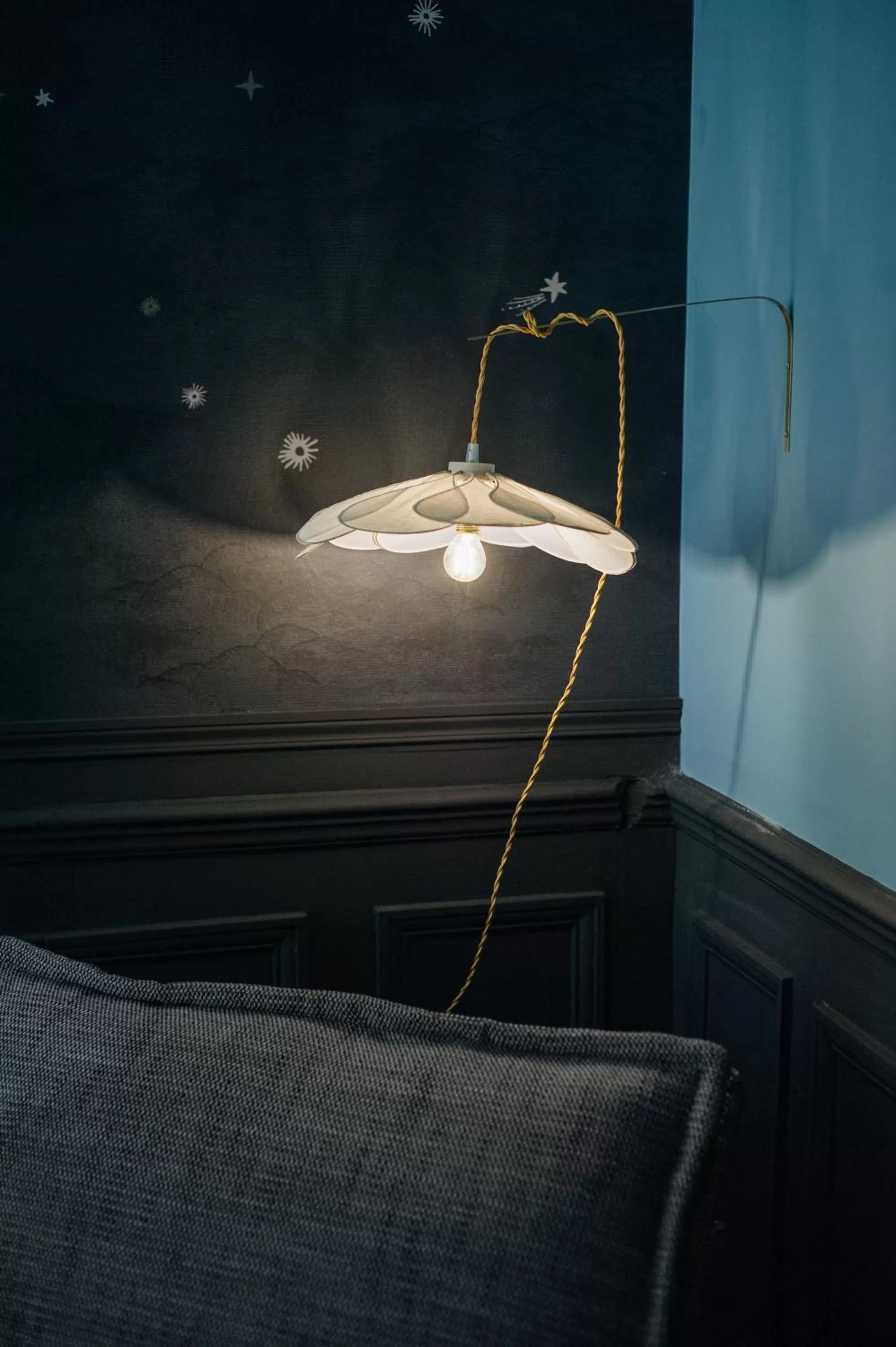 Decorative detail, Bed in Hotel de Fouquet - Chambres d'hôtes