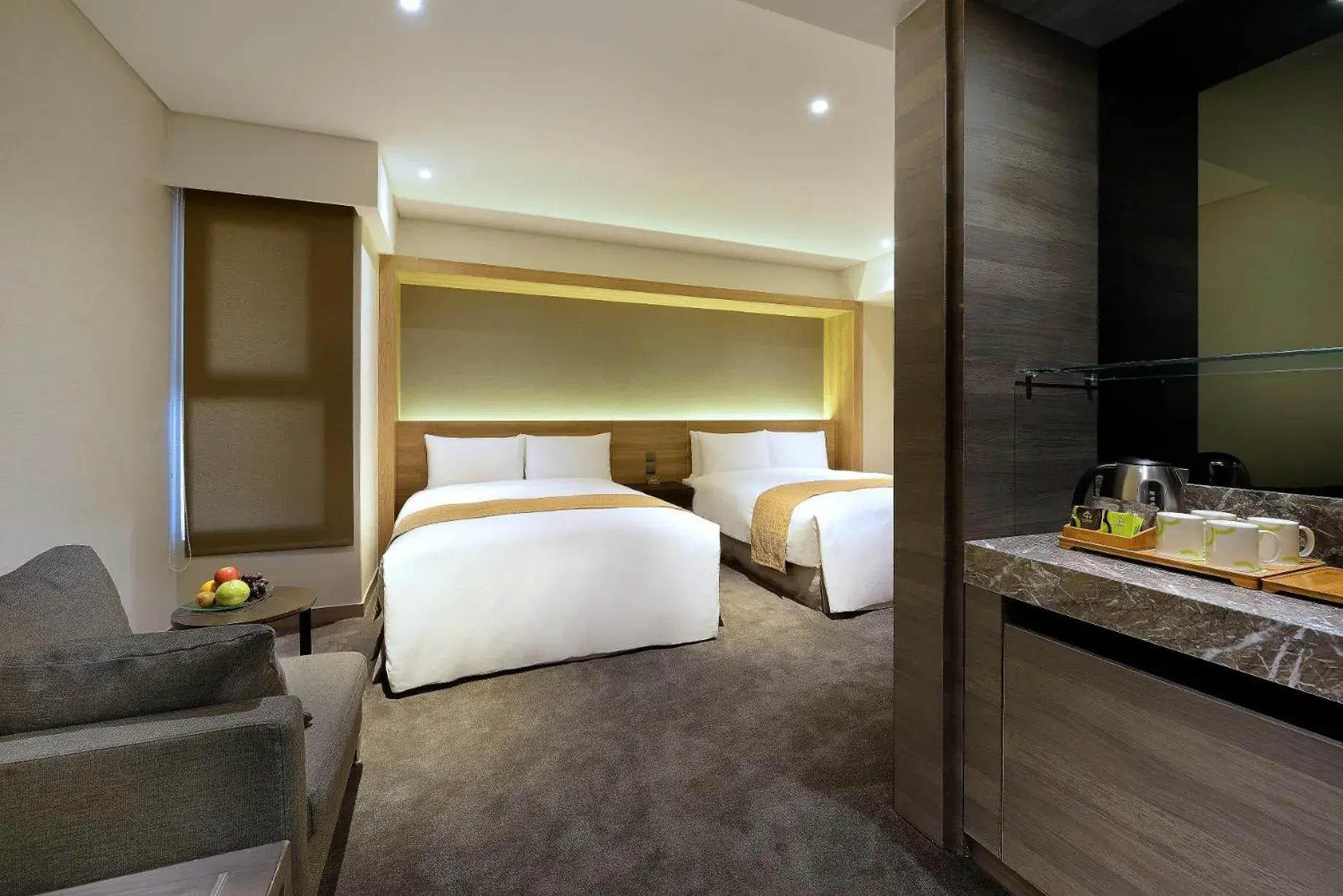 Bed in Park City Hotel - Hualien Vacation