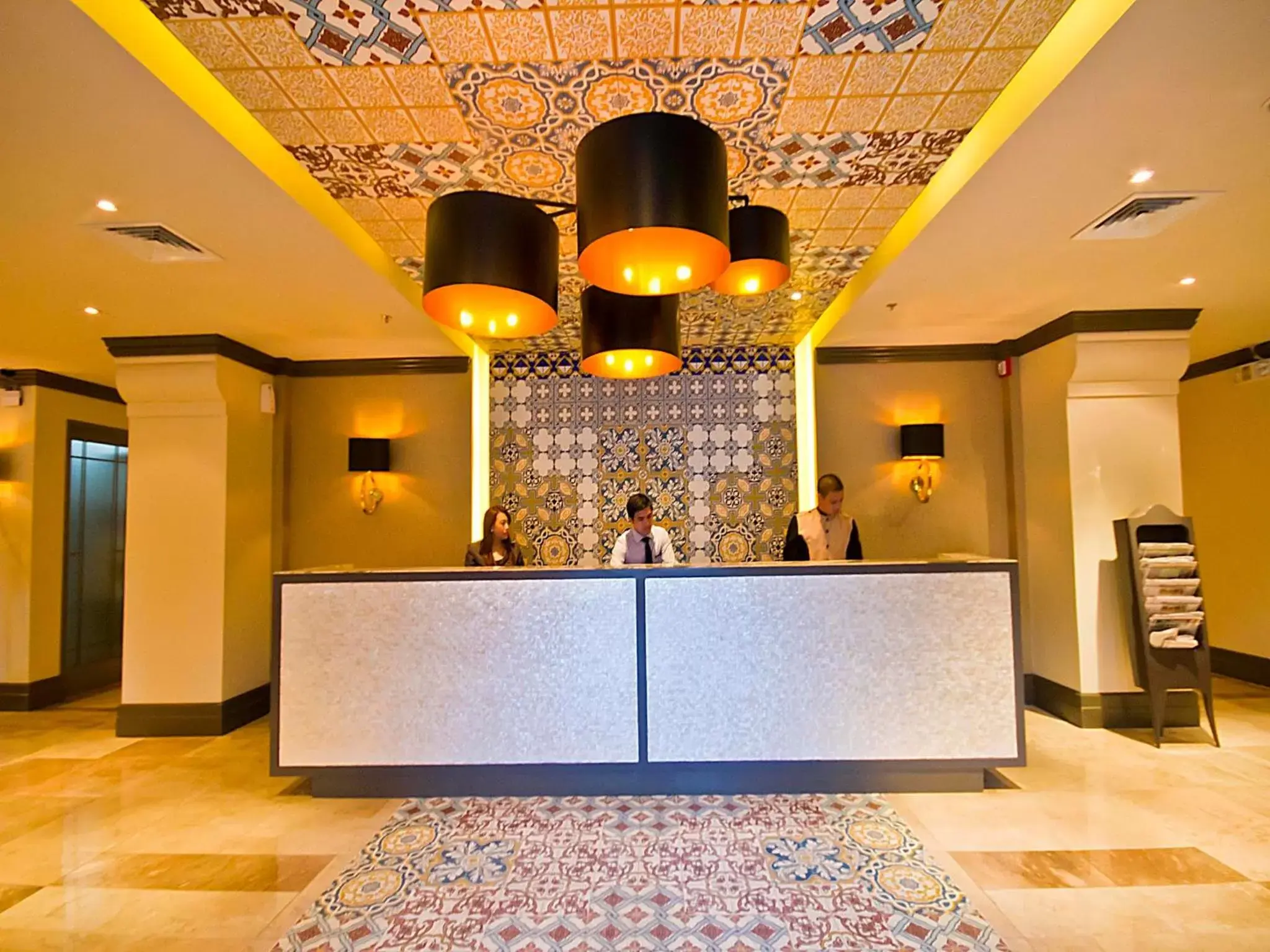 Lobby or reception, Lobby/Reception in Parque España Residence Hotel Managed by HII