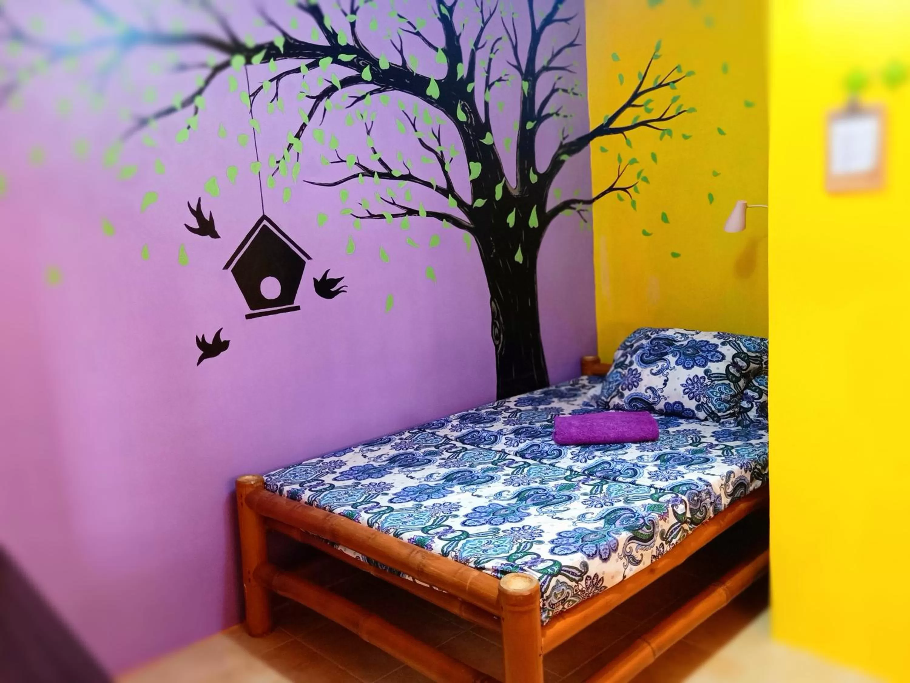 Bed in SmallFry's Beach Resort