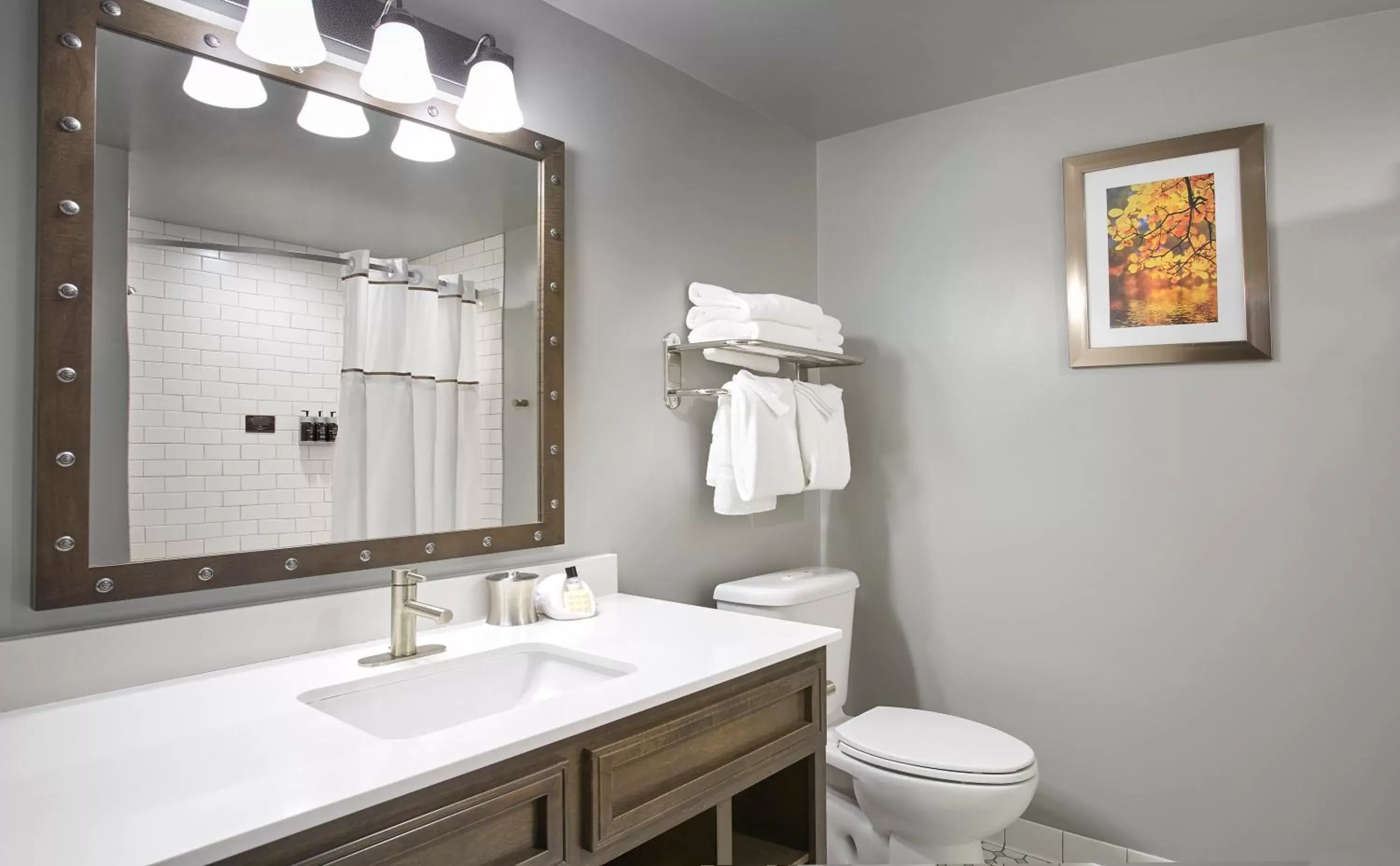 Bathroom in Grand Canyon Railway Hotel