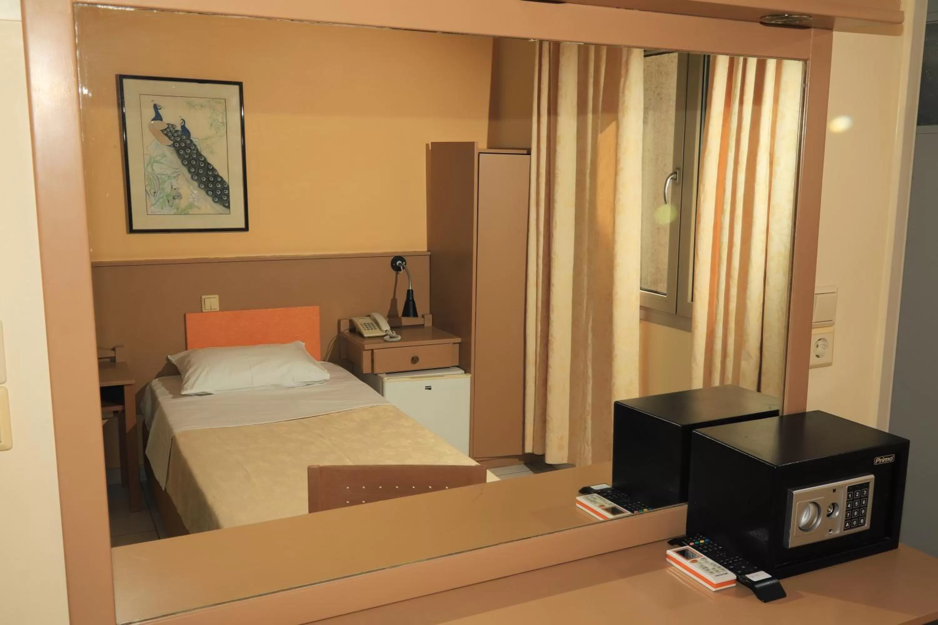 Bed in IKAROS Hotel ELLINIKO