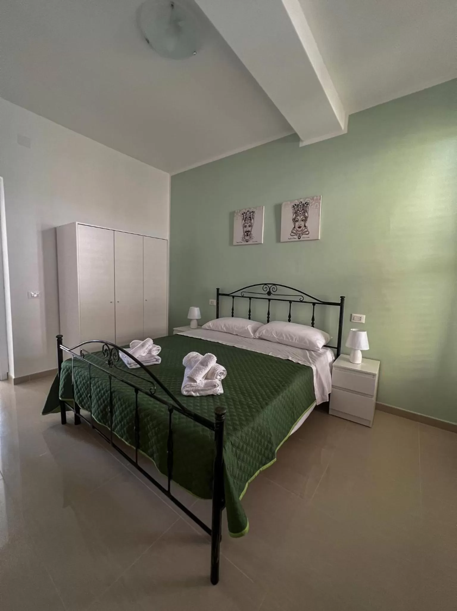 Bed in B&B Marco Polo